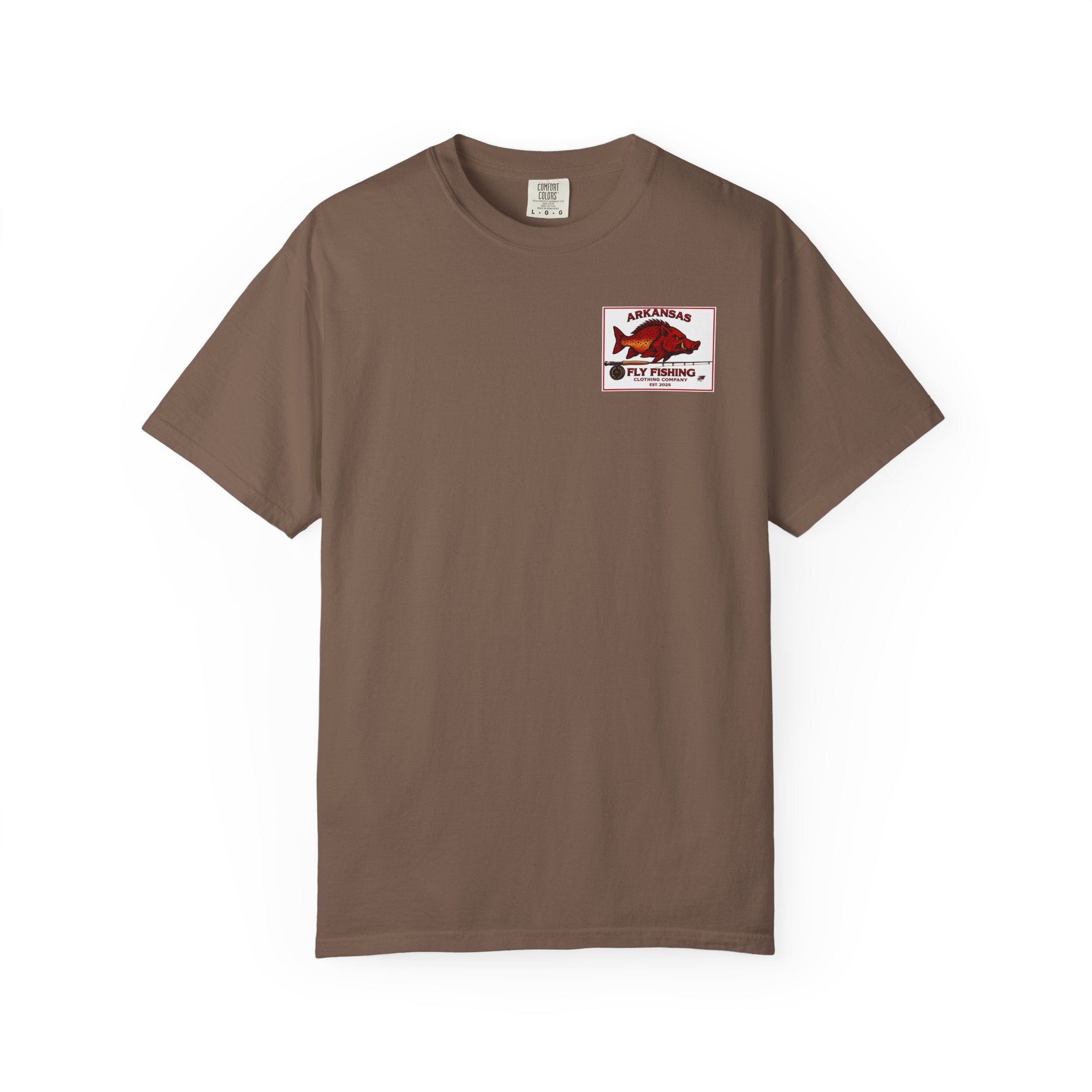 AFFCC Arkansas Fly Fishing Illustration T-Shirt | Vintage Angler Graphic