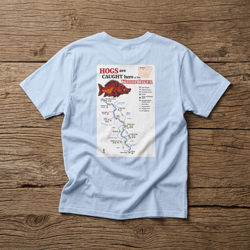 AFFCC Arkansas Fly Fishing  Tee — Vintage Trout Logo T-Shirt