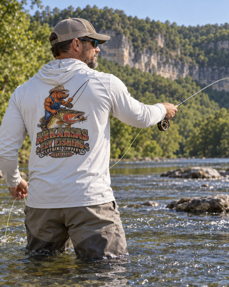 AFFCC Hog/ Man Hybrid Riding Cutthroat Sun Hoodie — Sun Hoodie