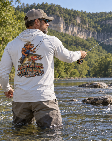 AFFCC Hog/ Man Hybrid Riding Cutthroat Sun Hoodie — Sun Hoodie