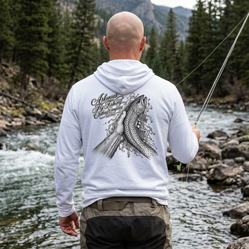 AFFCC  - Fish Release Graphic Back, AFFCC Chest Logo