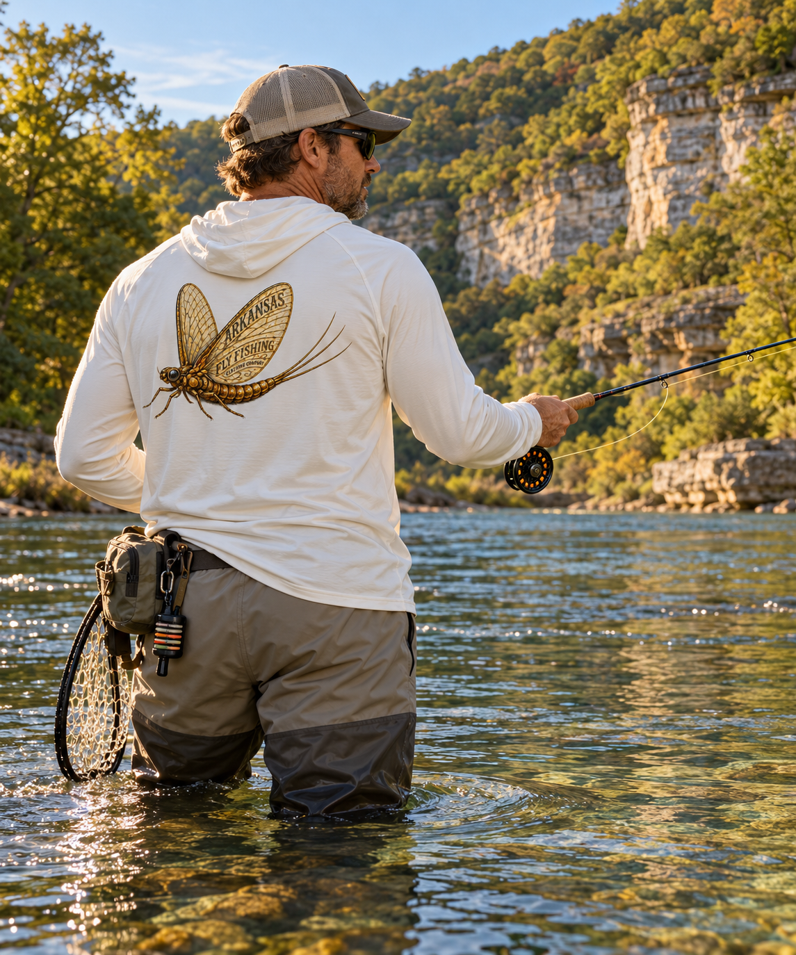 AFFCC Mayfly Graphic Sun Hoodie — Mayfly Sun Hoodie Pullover
