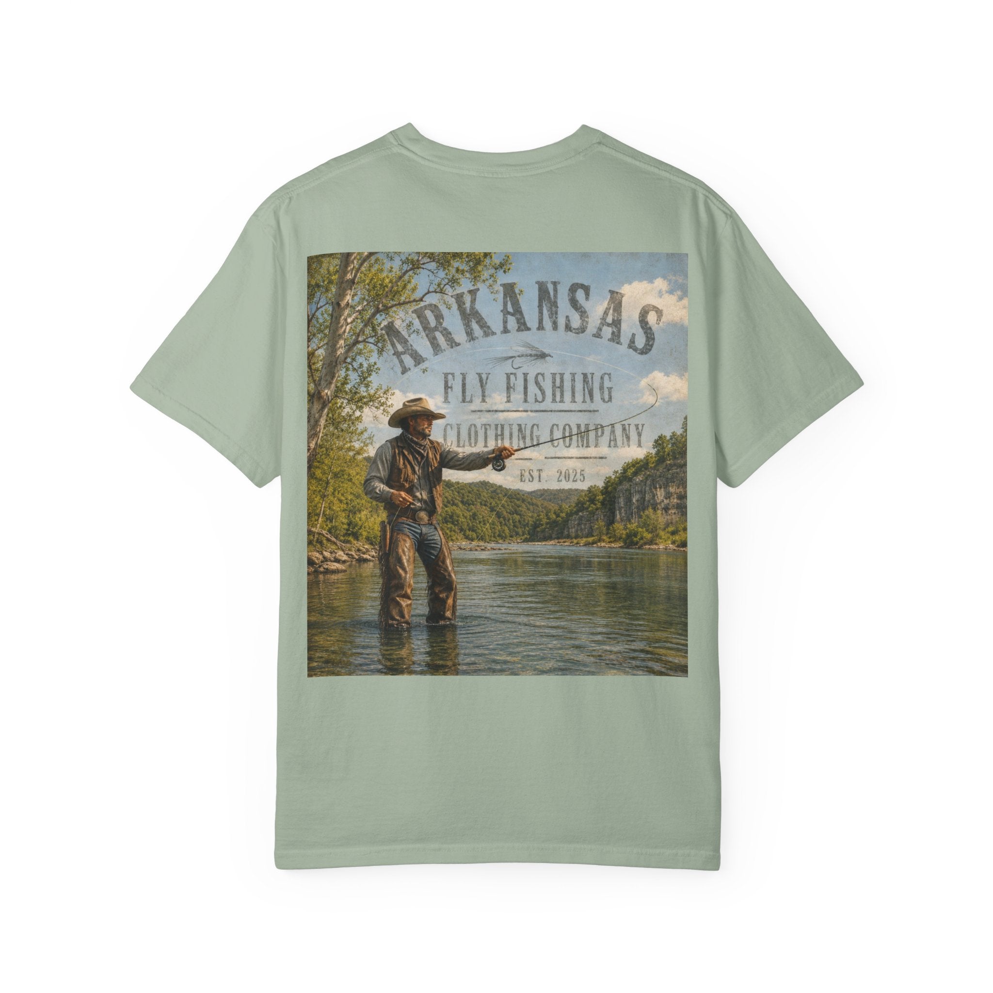 AFFCC Arkansas Fly Fishing T-Shirt — Cowboy Fly Fishing Graphic Tee
