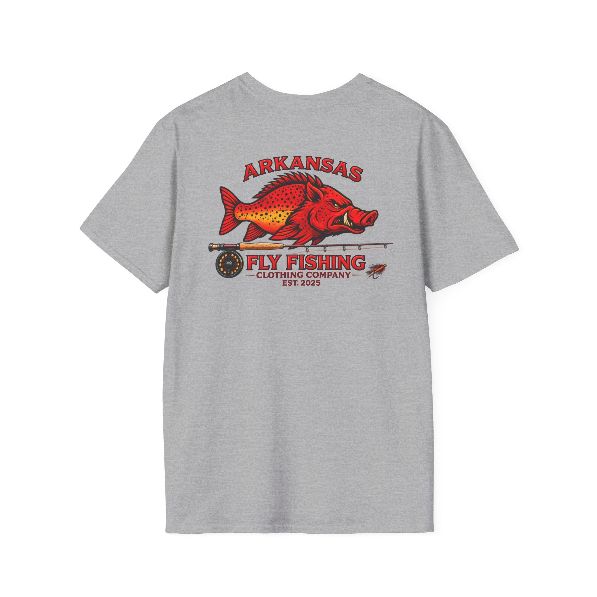 AFFCC Arkansas Fly Fishing Hog/Trout Logo T-Shirt