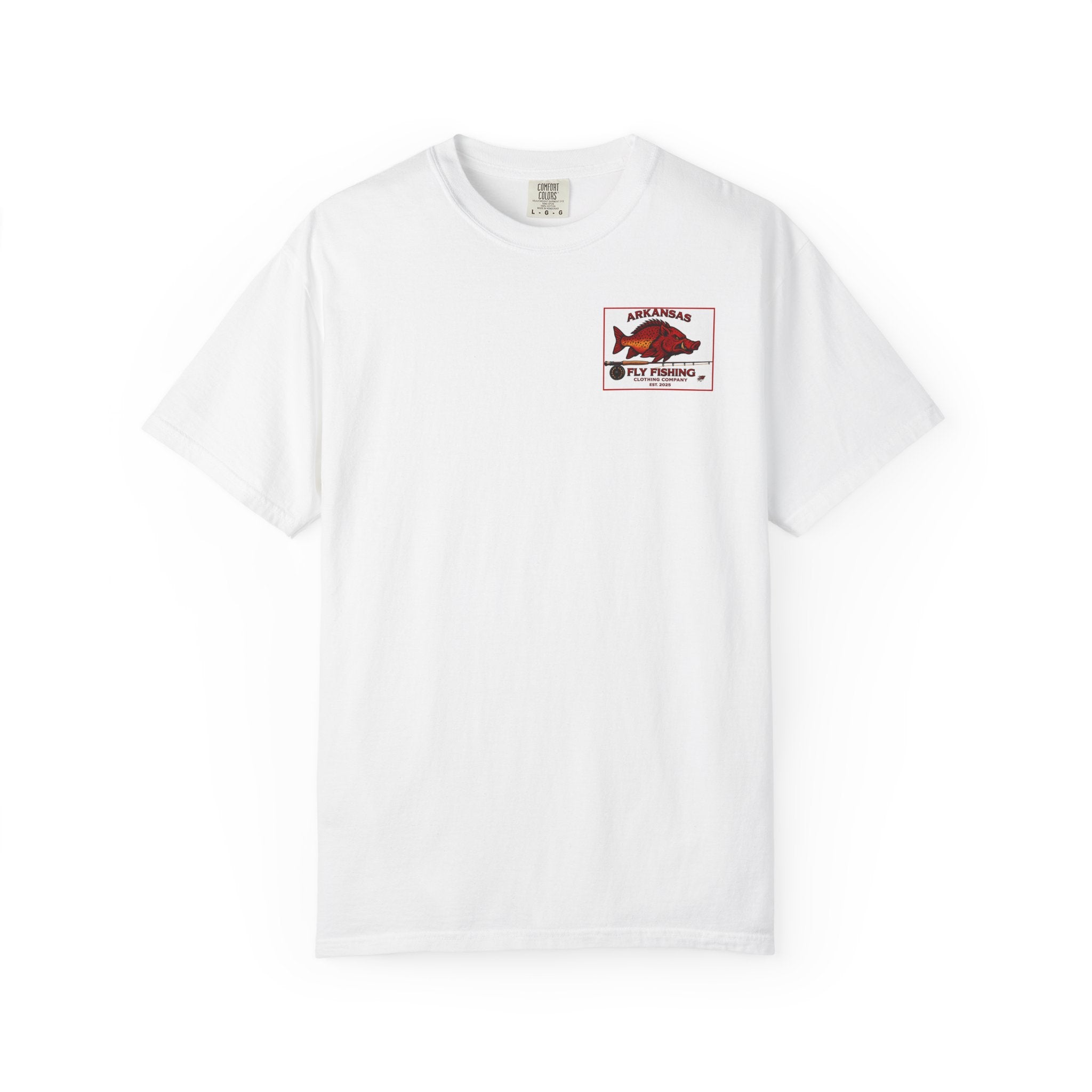 AFFCC Arkansas Fly Fishing Illustration T-Shirt | Vintage Angler Graphic