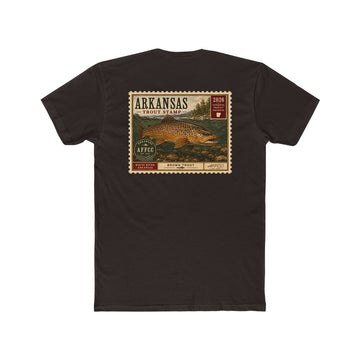 AFFCC Arkansas Trout Stamp T-Shirt — Vintage Fishing Tee