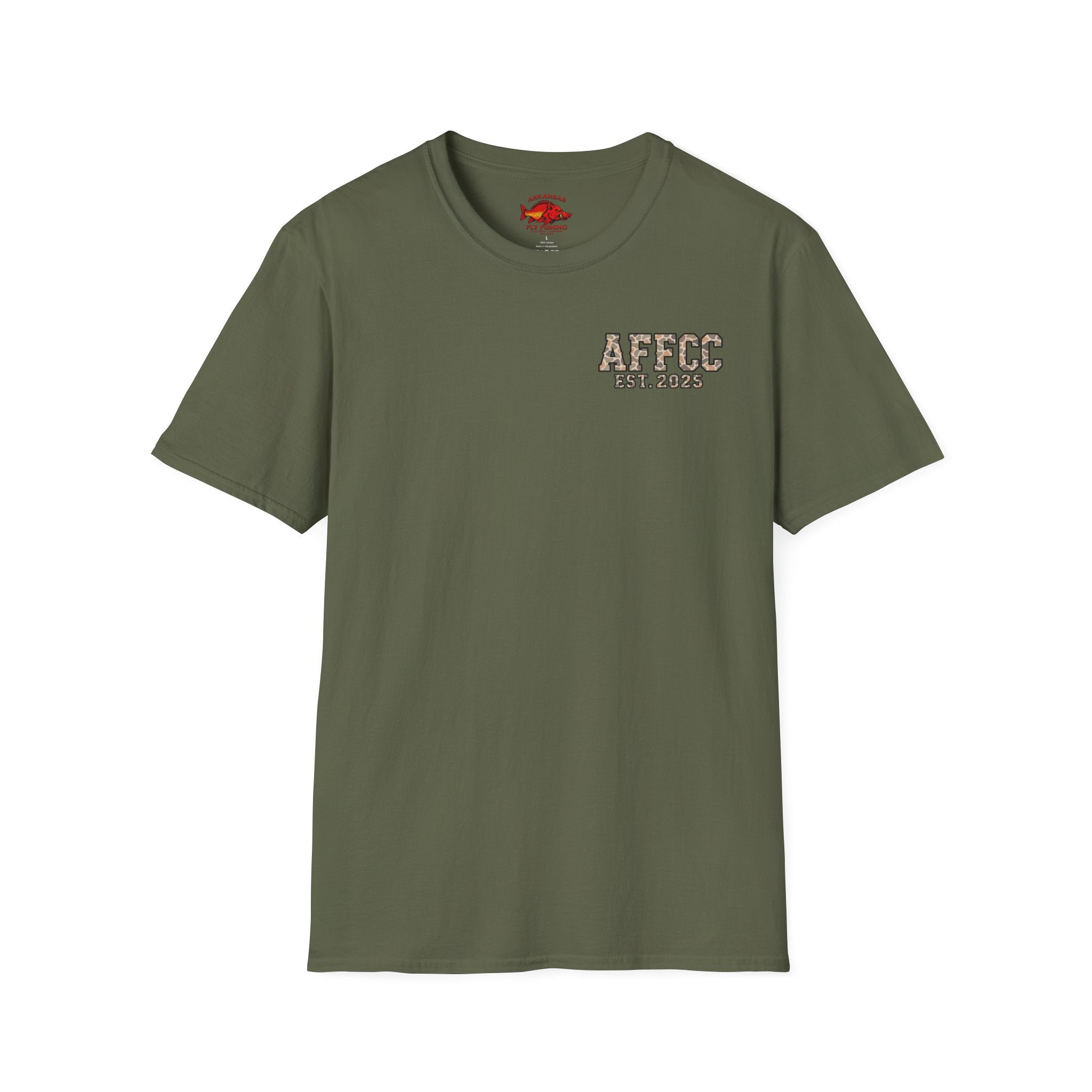 AFFCC Deer hunting and Fall River Fly Fishing Graphic T‑Shirt