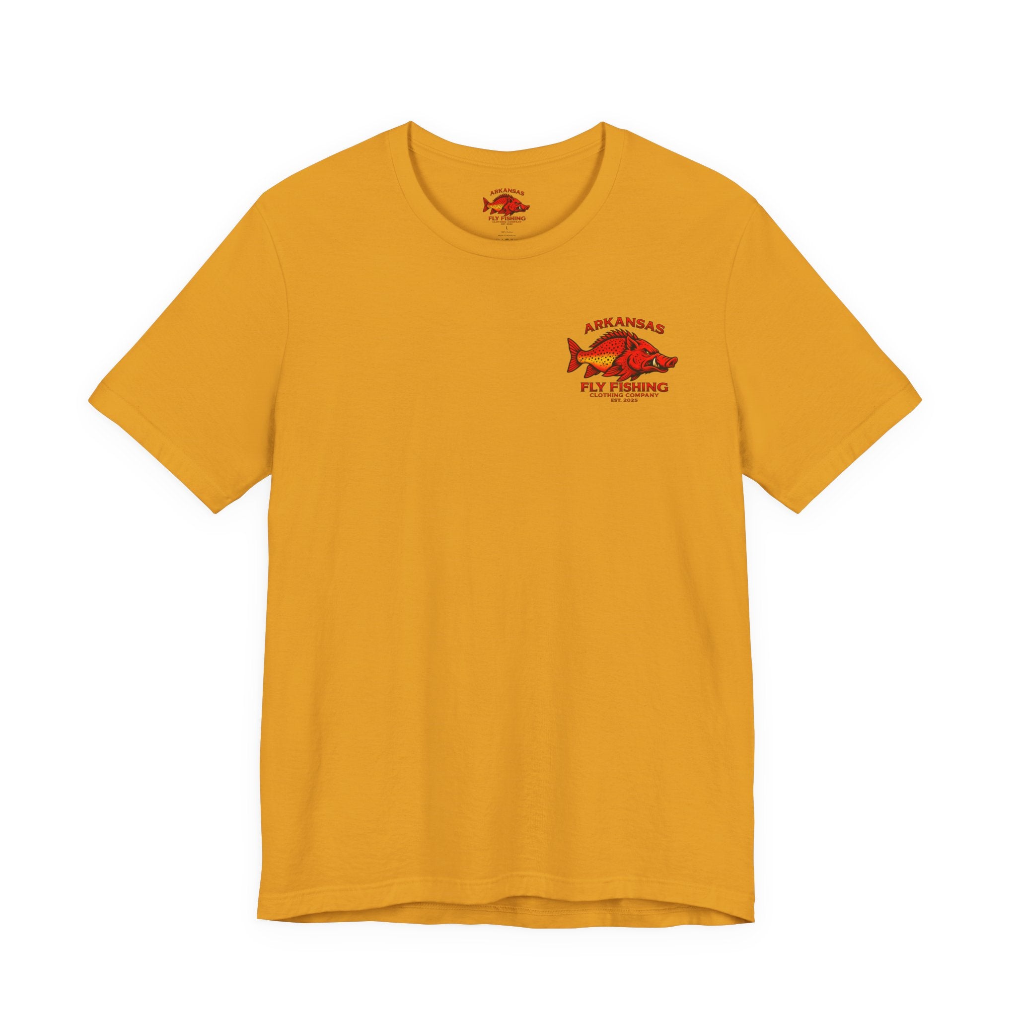 Athletic Fit Runs Small Arkansas Fly Fishing Clothing Company T-Shirt — Brooke Trout Graphic Tee