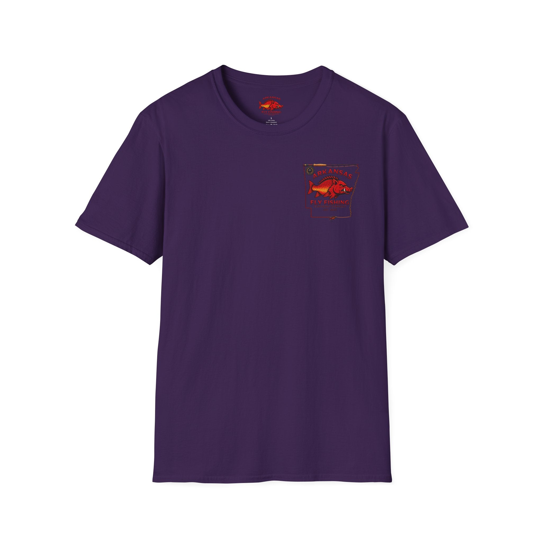 AFFCC Arkansas Fly Fishing Clothing Company Logo T-Shirt | Trout Fly Fishing National Parks Angler Tee