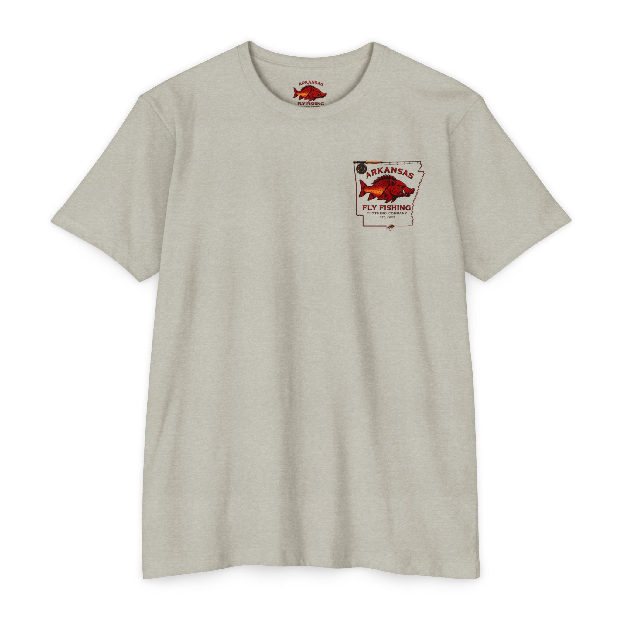 AFFCC Fly Fishing T‑Shirt — Vintage Net Artwork (AFCC, Est. 2025)