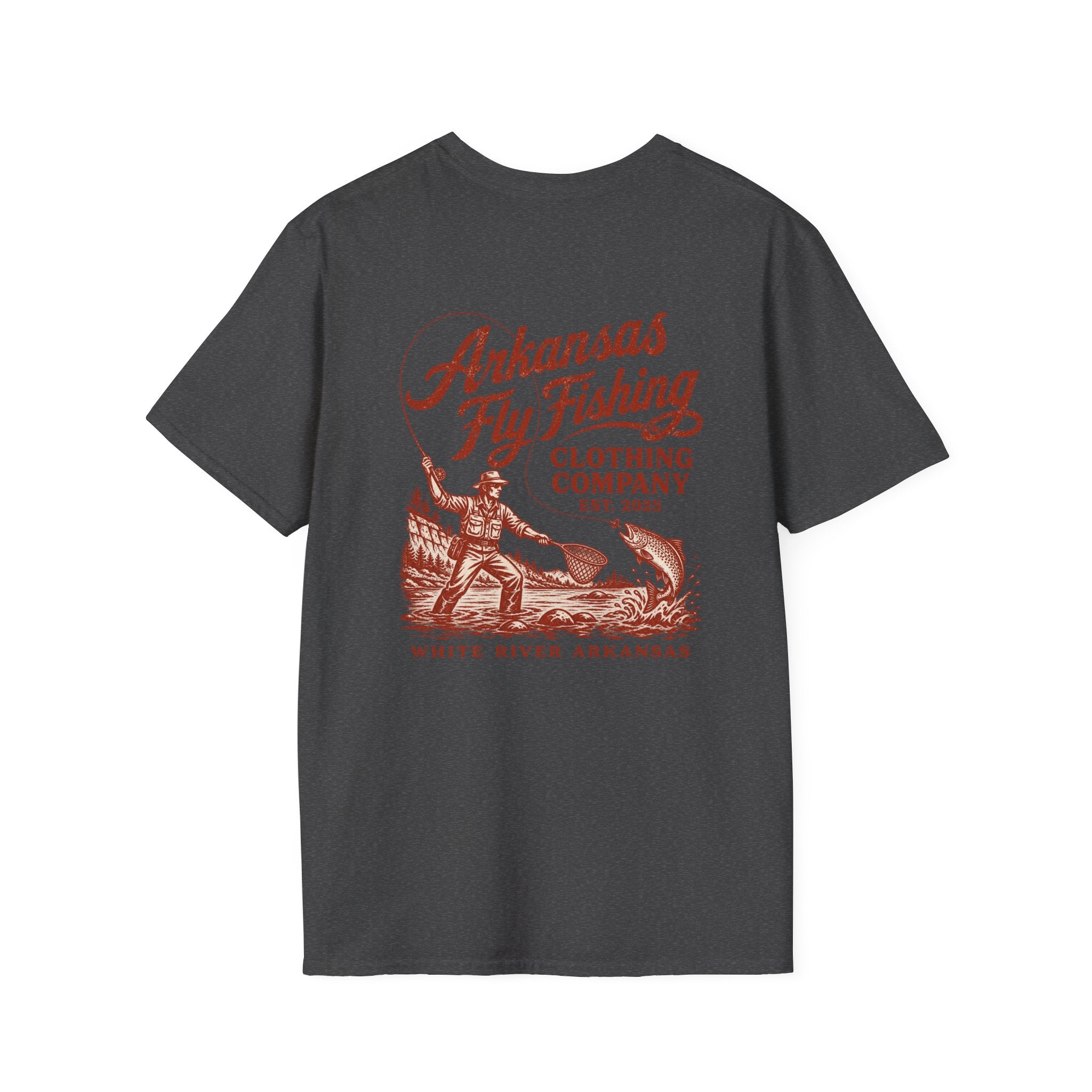 AFFCC Fly Fishing T-Shirt — Arkansas Hog/Trout Hybrid Graphic Tee