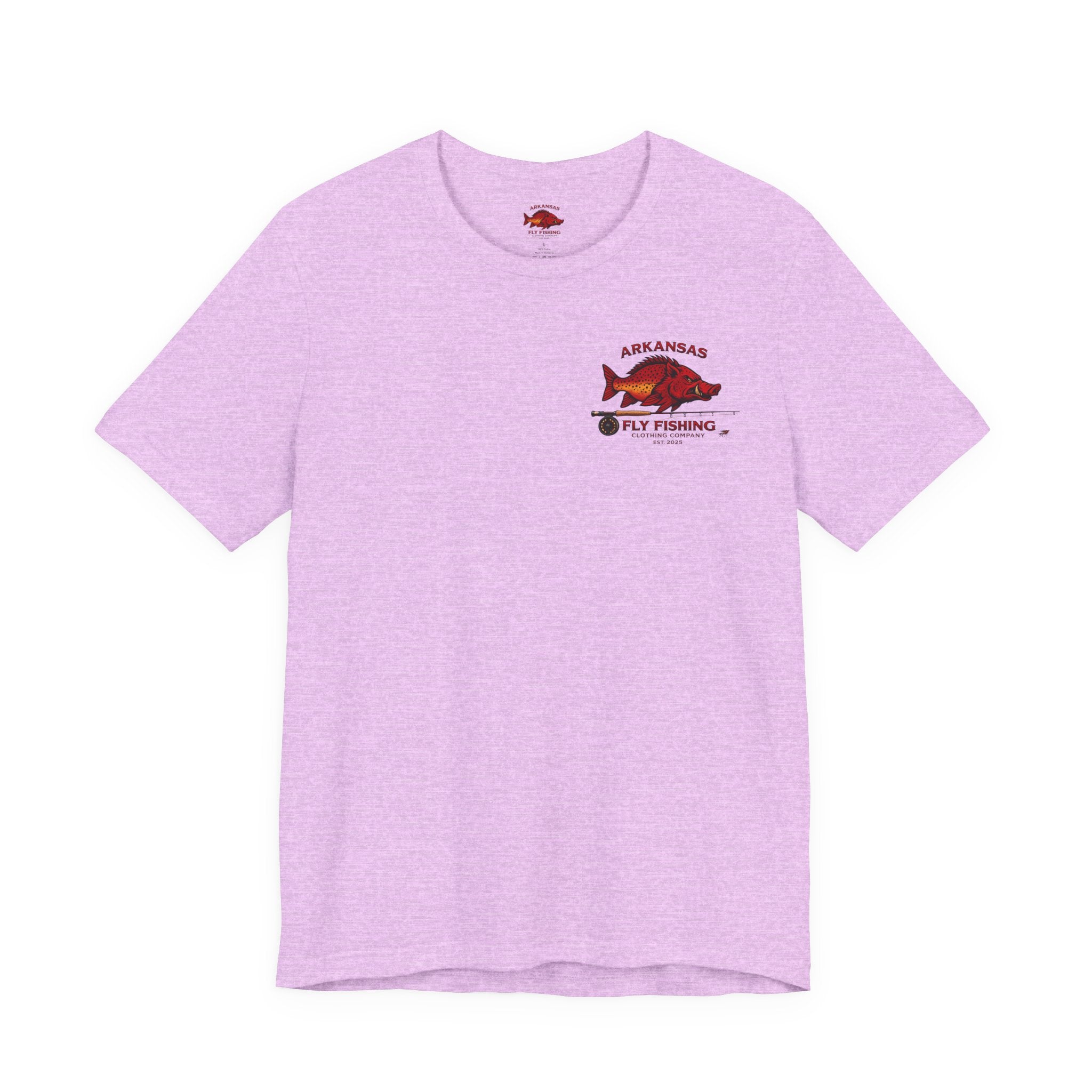 Athletic Fit Runs Small AFFCC Fly Shop T-Shirt — Retro Fish Sign Graphic Tee (AFFC Fly Shop)