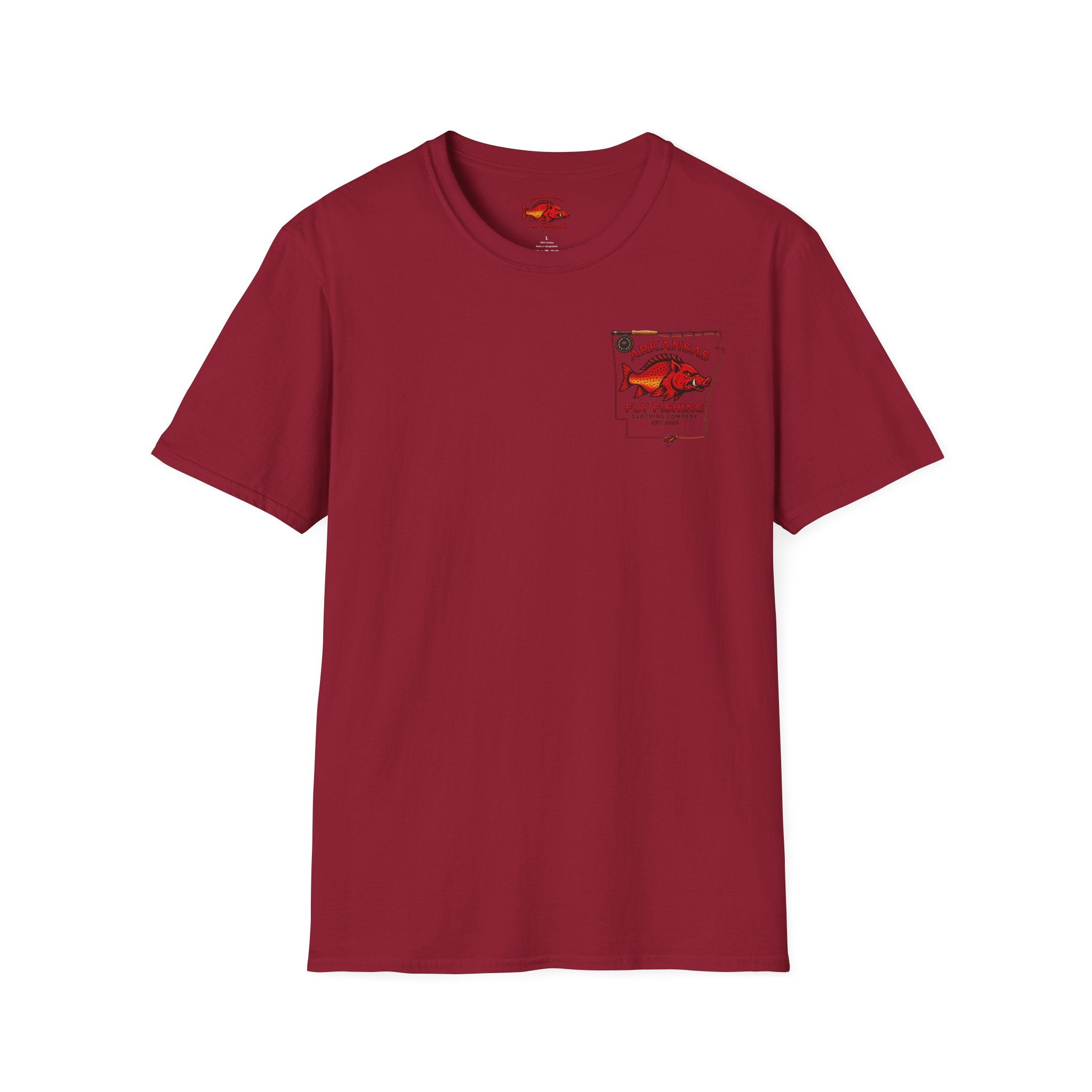 AFFCC Arkansas Fly Fishing Clothing Company Logo T-Shirt | Trout Fly Fishing National Parks Angler Tee