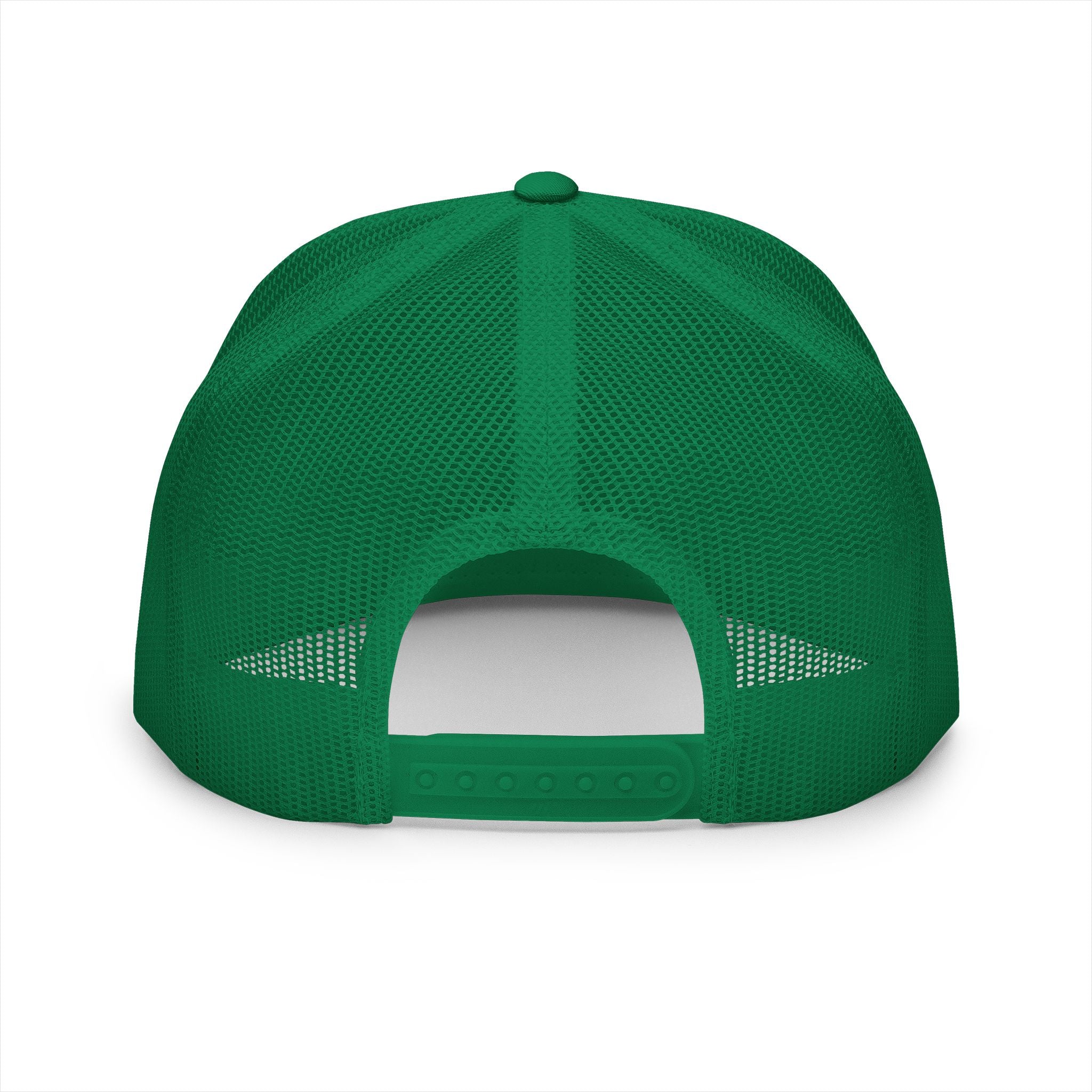 AFFCC Embroidered Hog/Trout Flat Bill Trucker Cap – Hot/Trout Logo Graphic Hat