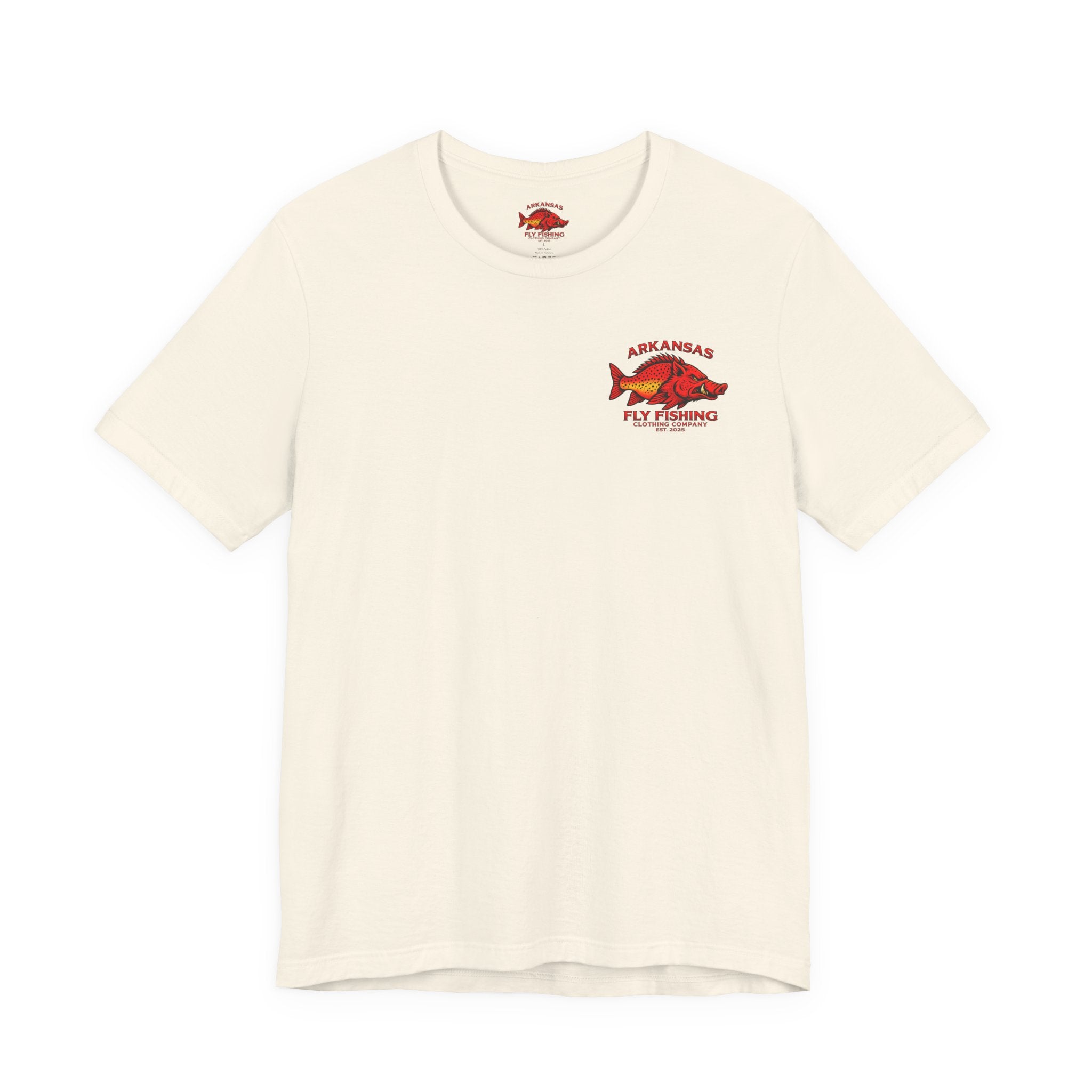 Athletic Fit Runs Small Arkansas Fly Fishing Clothing Company T-Shirt — Brooke Trout Graphic Tee