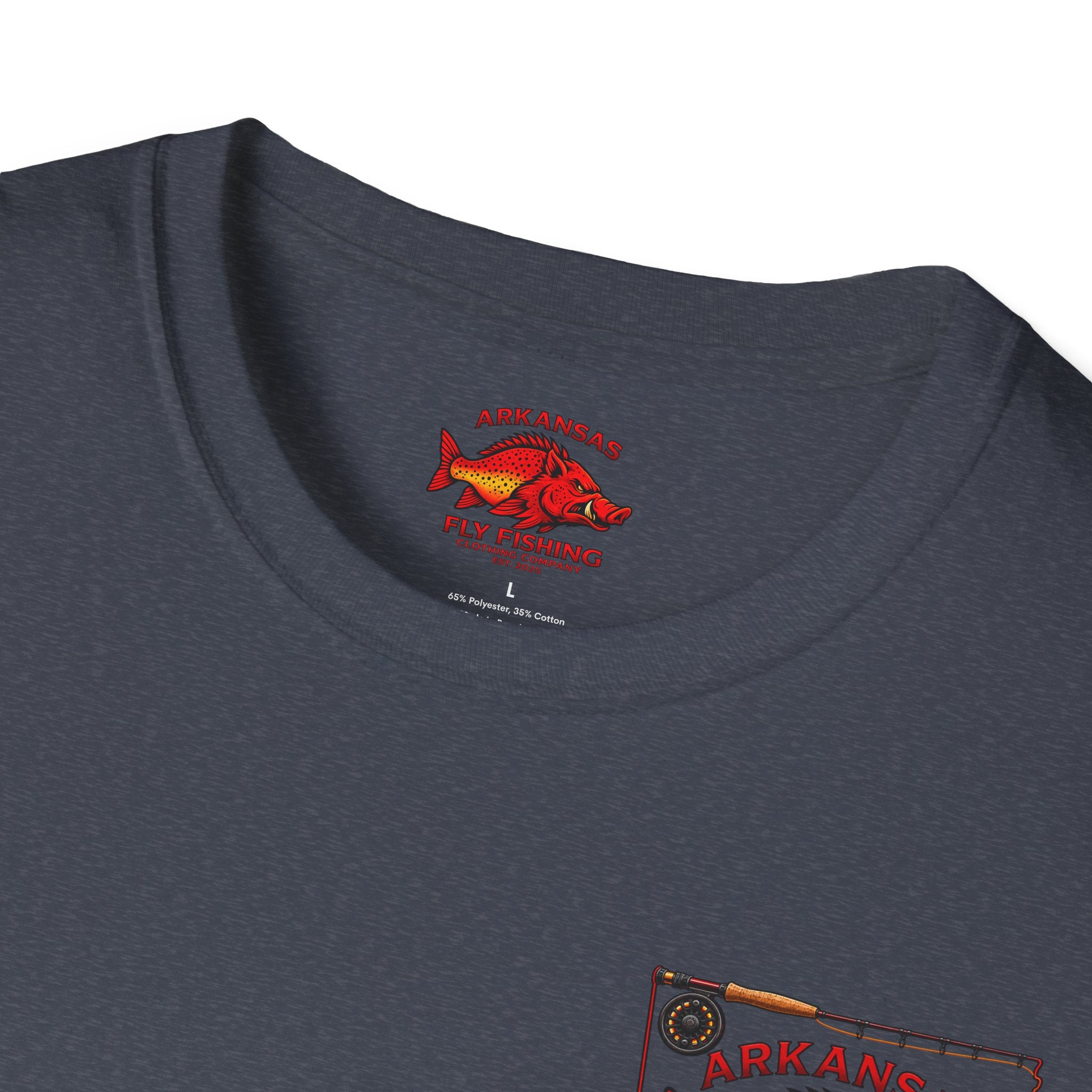 AFFCC Arkansas Fly Fishing Clothing Company Logo T-Shirt | Trout Fly Fishing National Parks Angler Tee