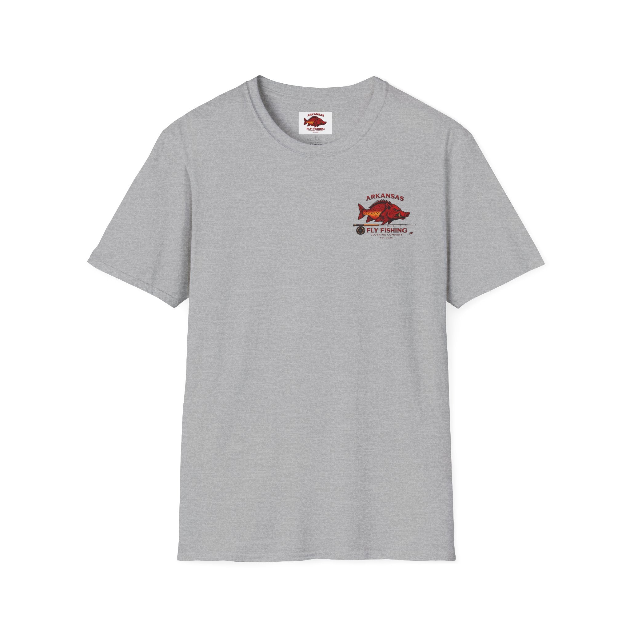 AFFCC Fly Fishing T-Shirt — Arkansas Hog/Trout Hybrid Graphic Tee
