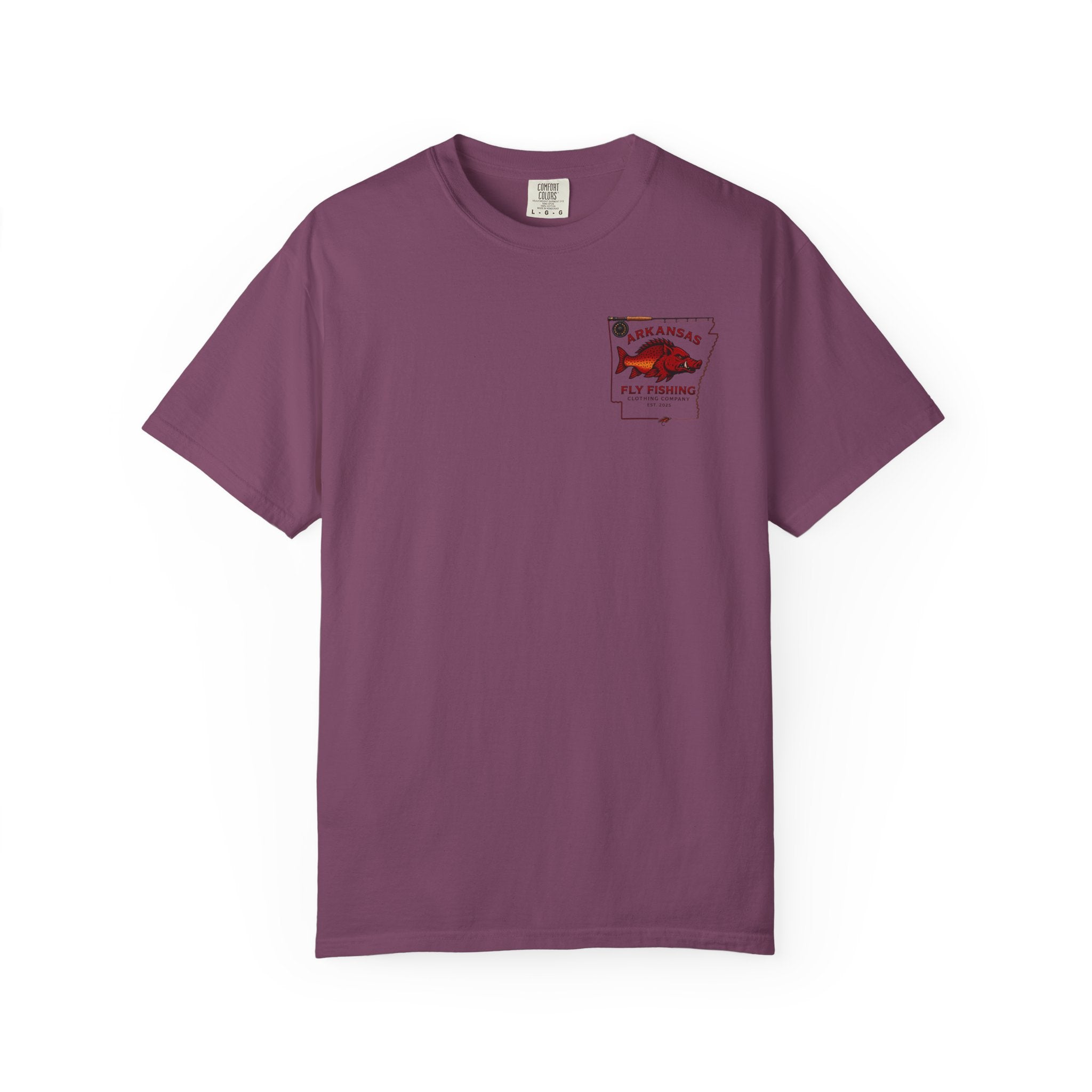 Arkansas Fly Fishing T-Shirt — Brown Trout Graphic Tee