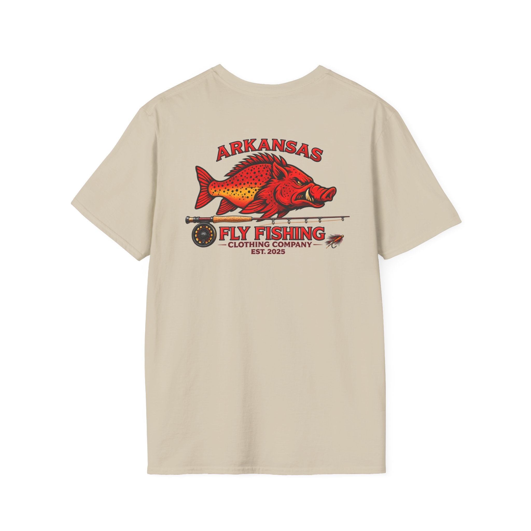 AFFCC Arkansas Fly Fishing Hog/Trout Logo T-Shirt