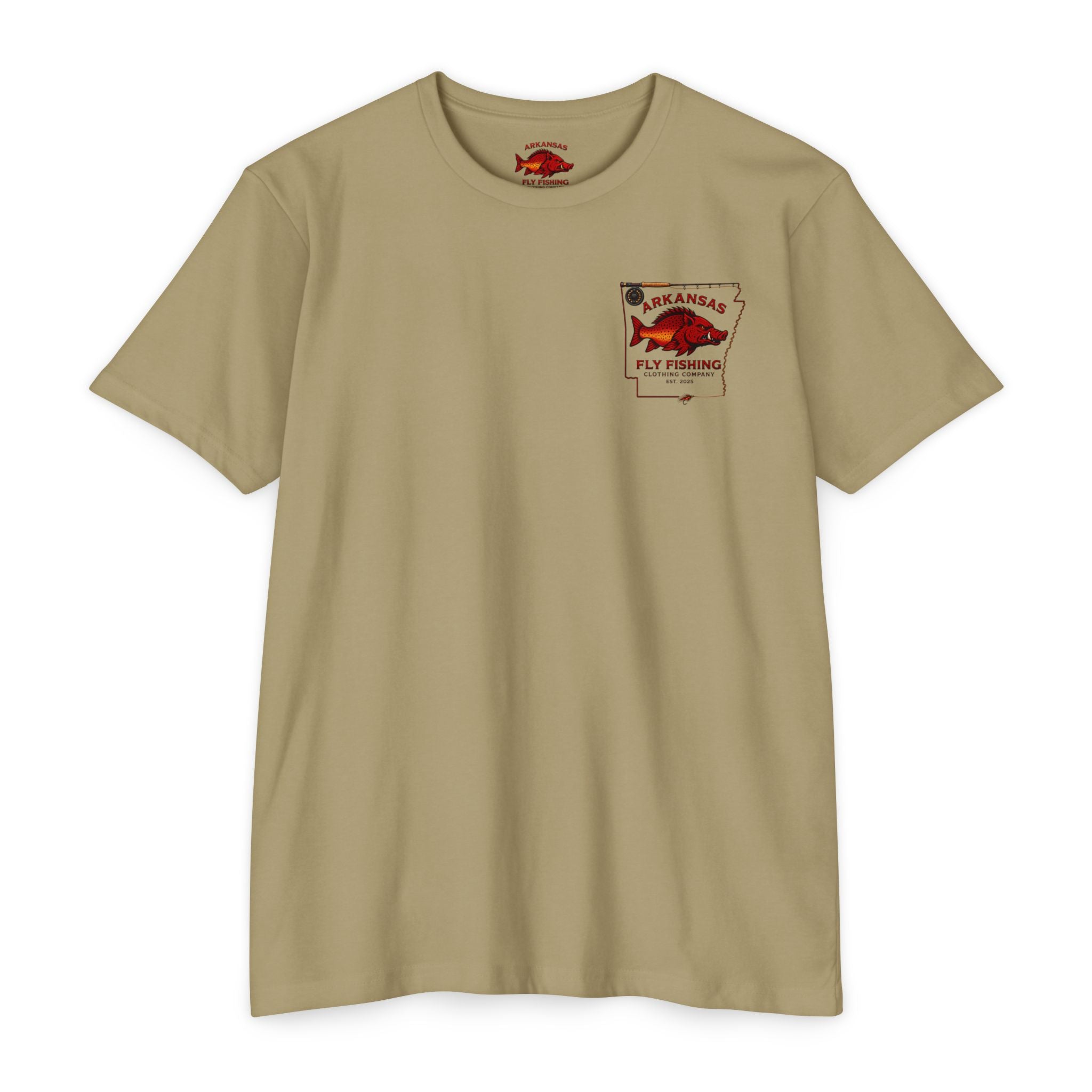 AFFCC Fly Fishing T‑Shirt — Vintage Net Artwork (AFCC, Est. 2025)