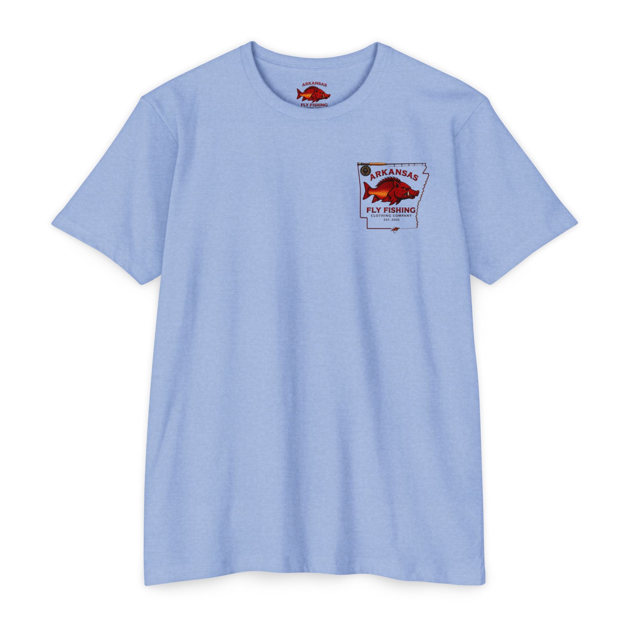 AFFCC Fly Fishing T‑Shirt — Vintage Net Artwork (AFCC, Est. 2025)
