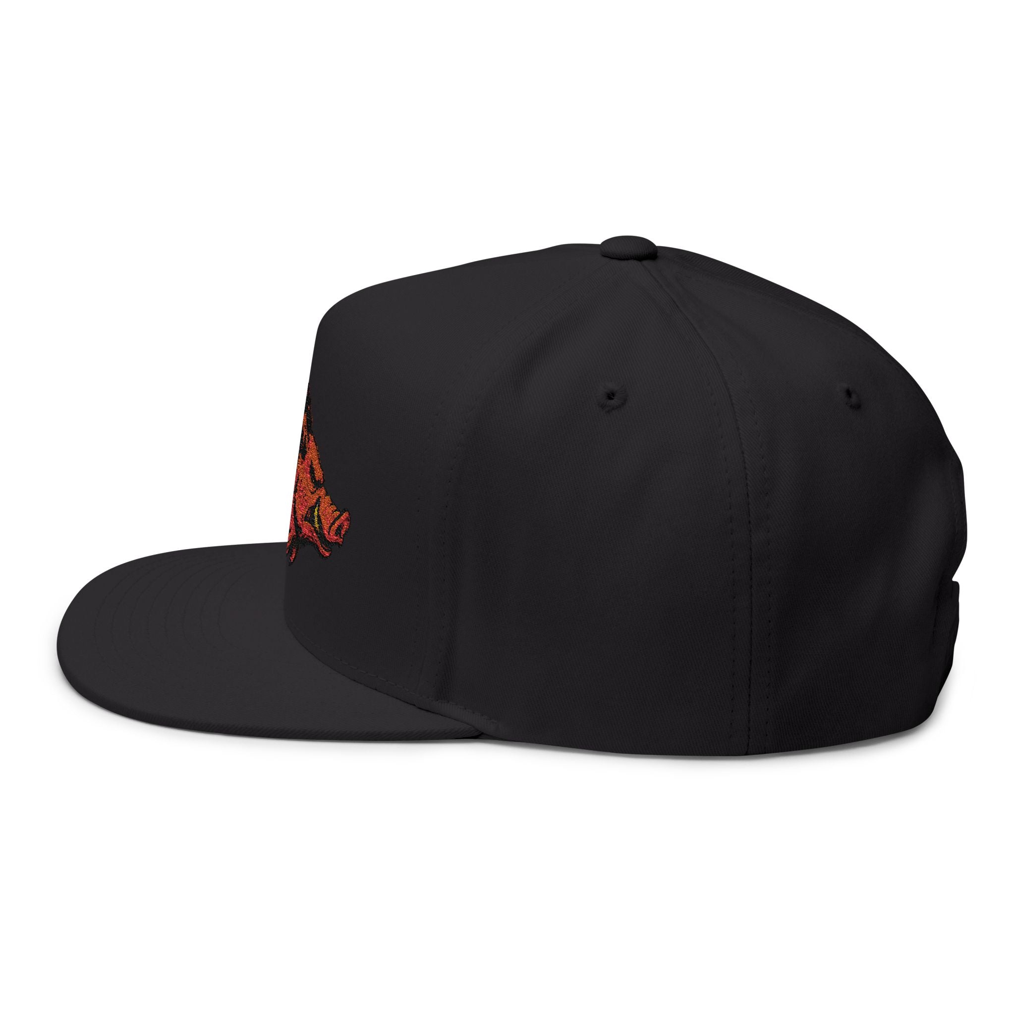 AFFCC Hog/Trout Embroidered Flat Bill Cap — AFCC Est. 2025 Snapback