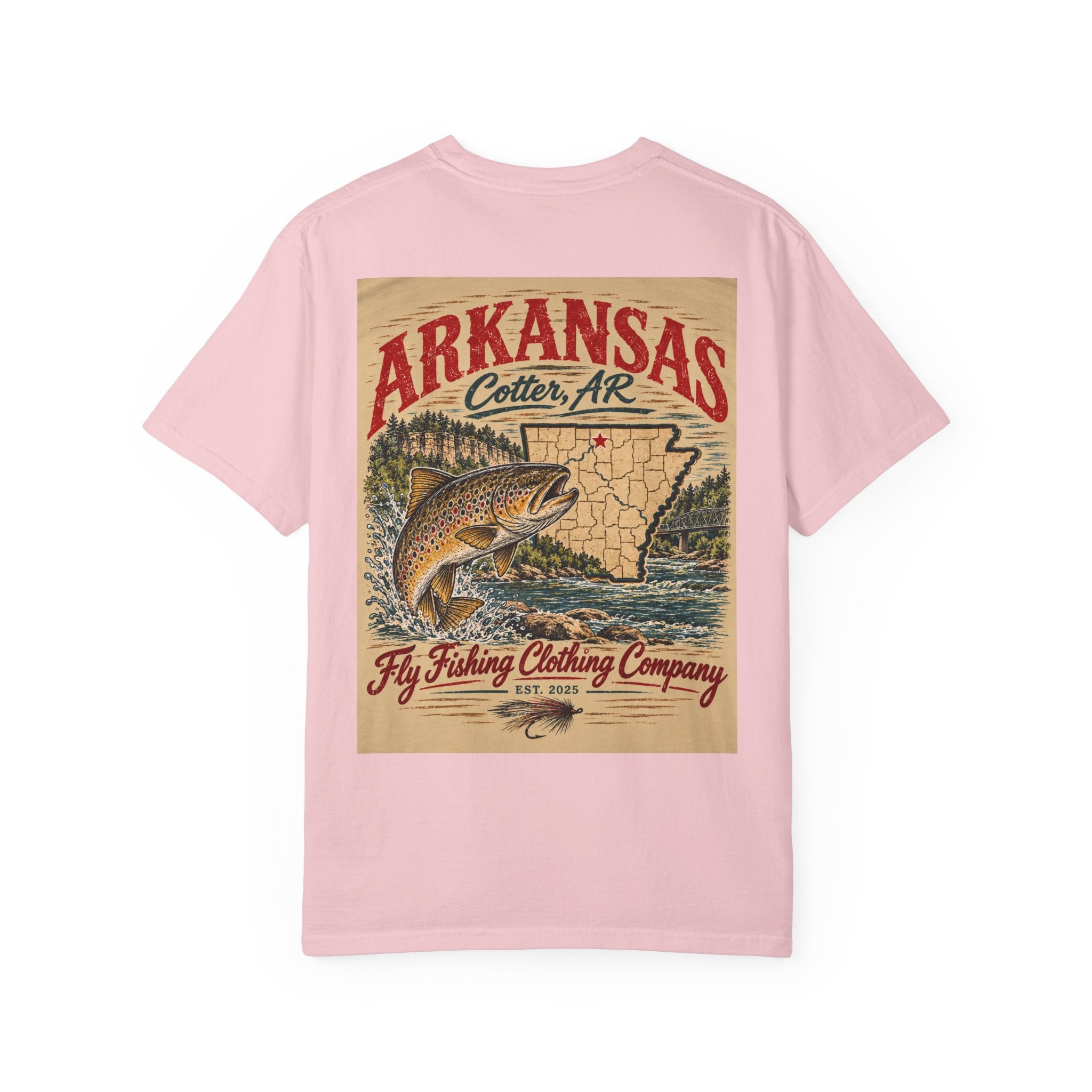 AFFCC T-Shirt — Retro 'Arkansas' Graphic Cotter Arkansas Logo Tee