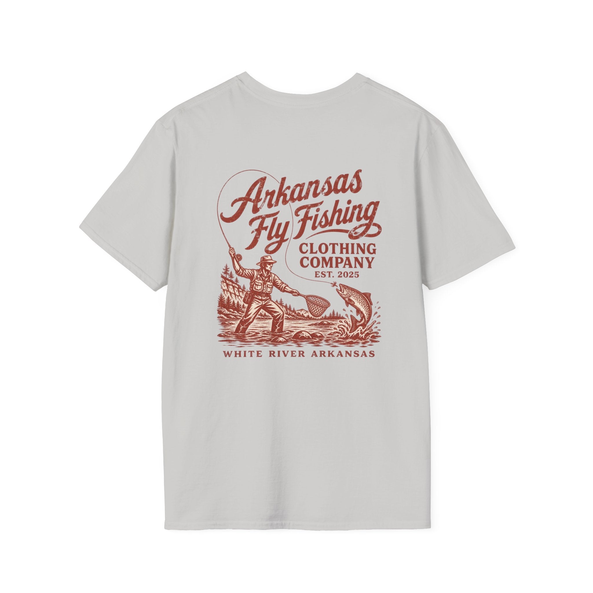 AFFCC Fly Fishing T-Shirt — Arkansas Hog/Trout Hybrid Graphic Tee