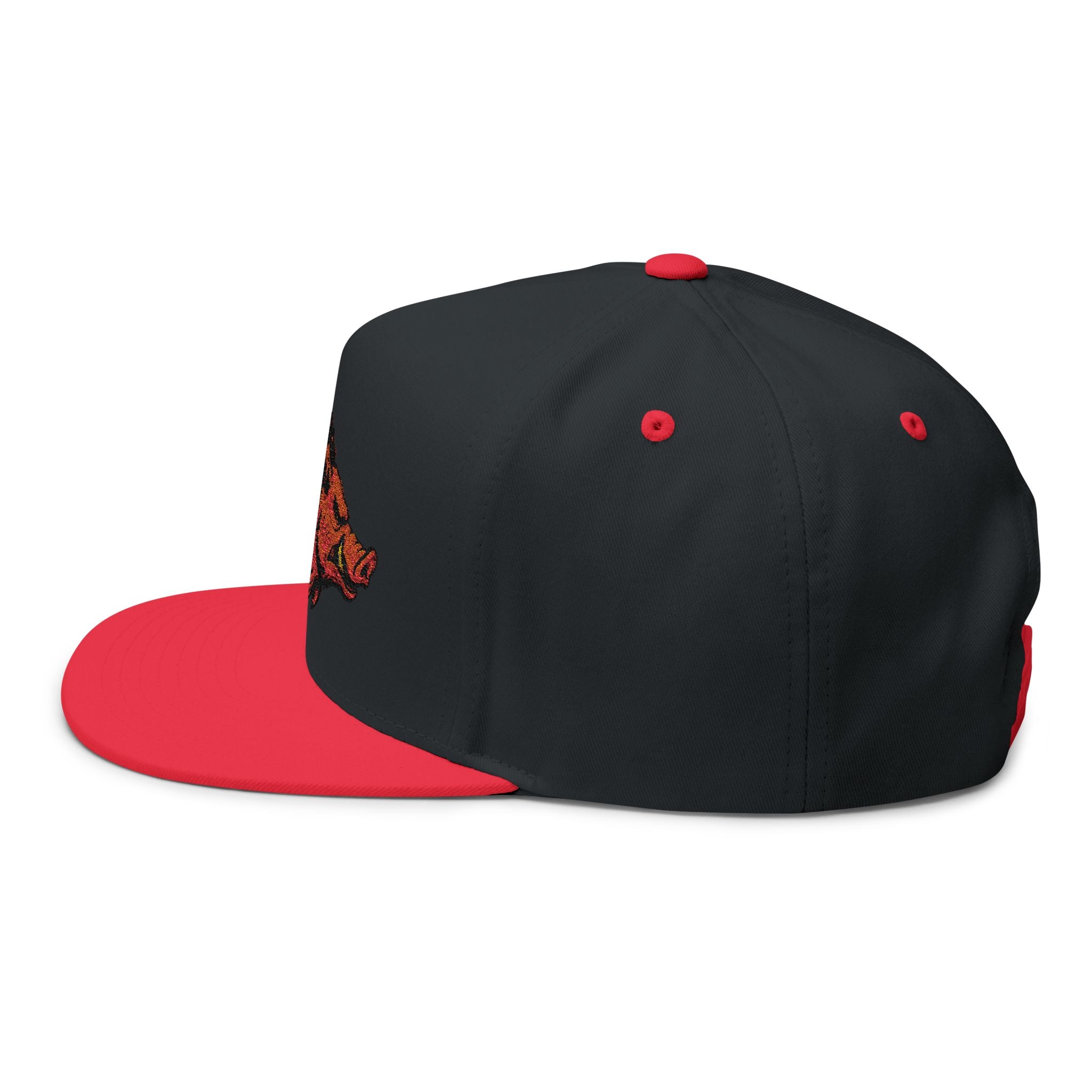 AFFCC Hog/Trout Embroidered Flat Bill Cap — AFCC Est. 2025 Snapback