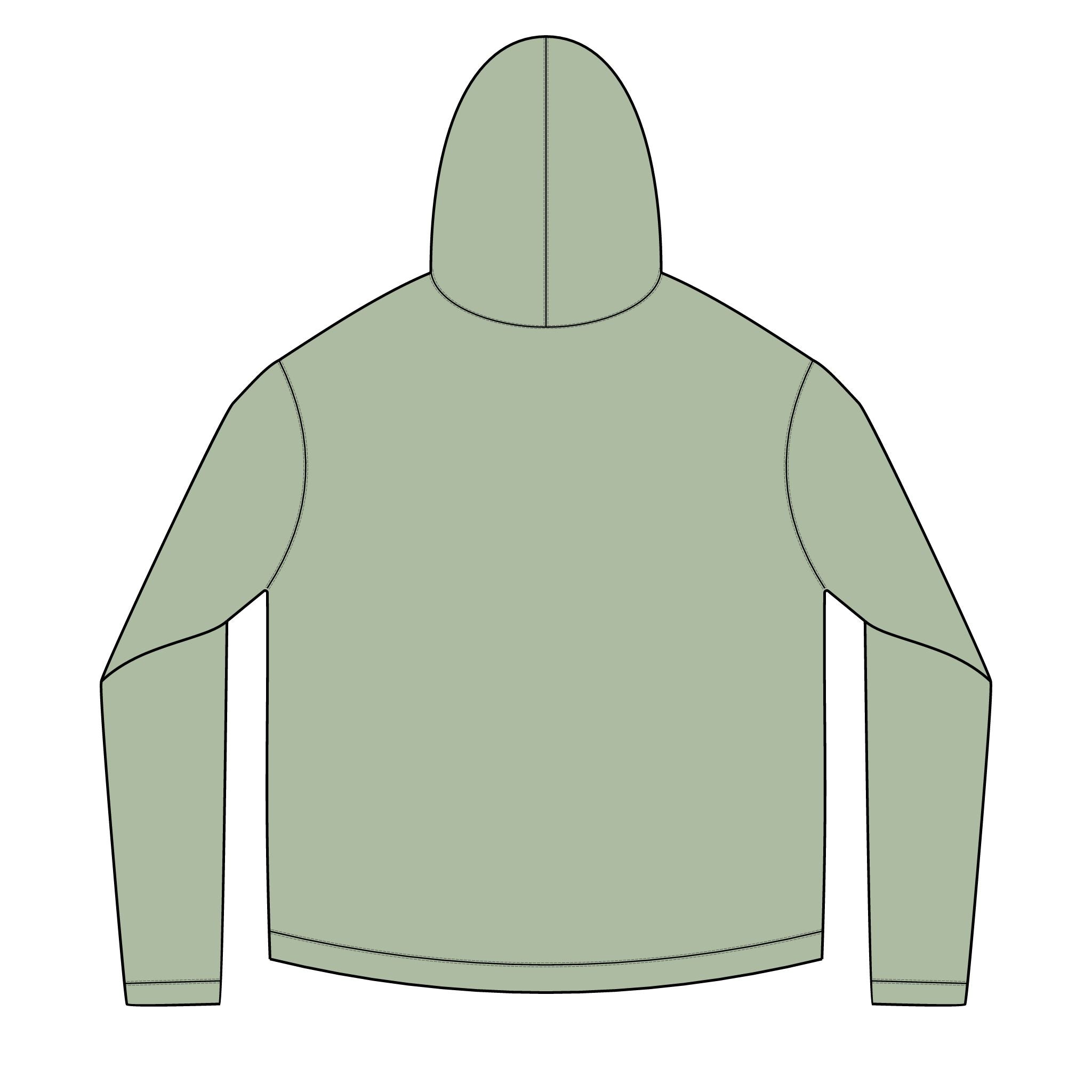 Arkansas Fly Fishing Clothing Company Sun Hoodie — AFCC Hog/Trout Graphic Pullover