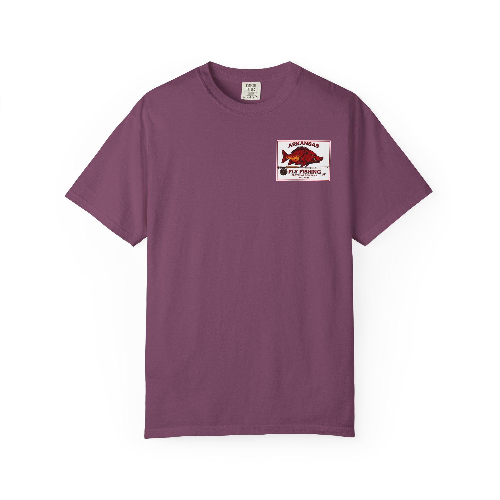 Astronaut Arkansas Fly Fishing Clothing Company T-Shirt — "Explore New Water" Graphic Tee