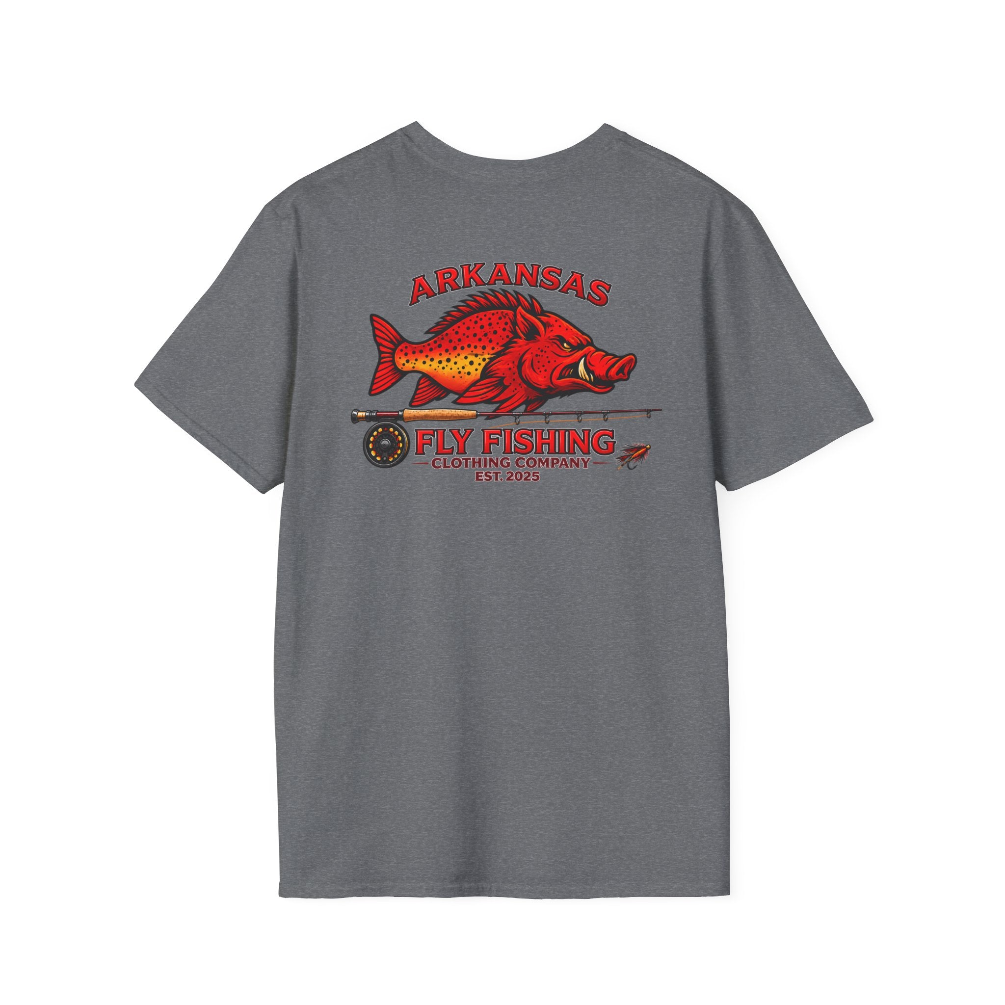 AFFCC Arkansas Fly Fishing Hog/Trout Logo T-Shirt