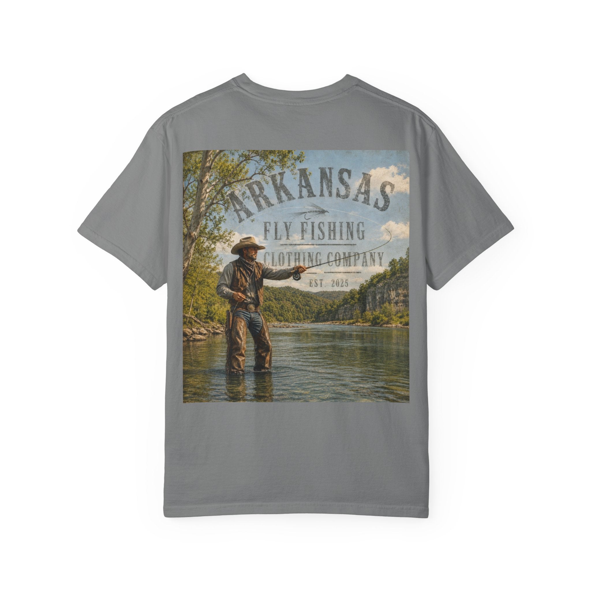 AFFCC Arkansas Fly Fishing T-Shirt — Cowboy Fly Fishing Graphic Tee