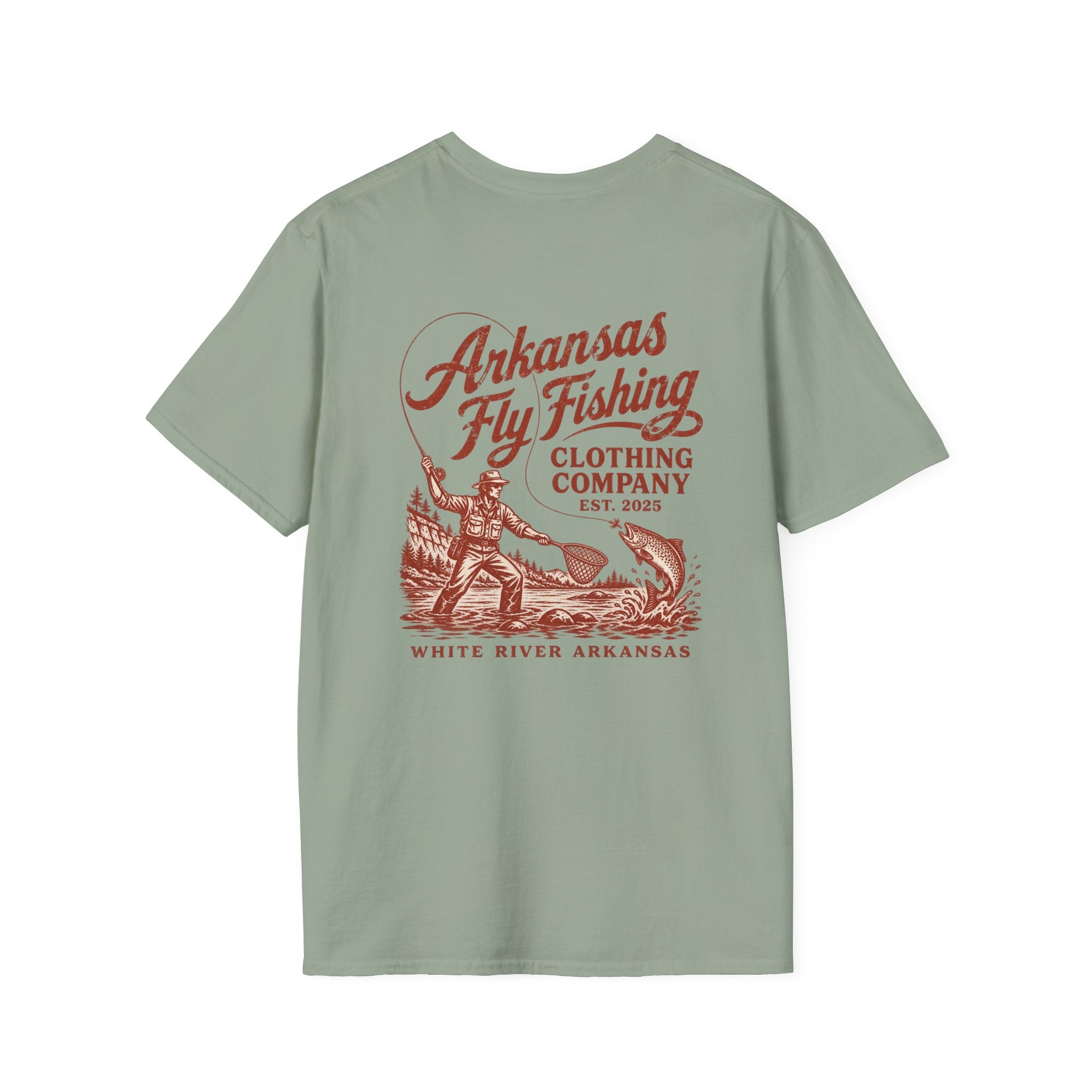 AFFCC Fly Fishing T-Shirt — Arkansas Hog/Trout Hybrid Graphic Tee