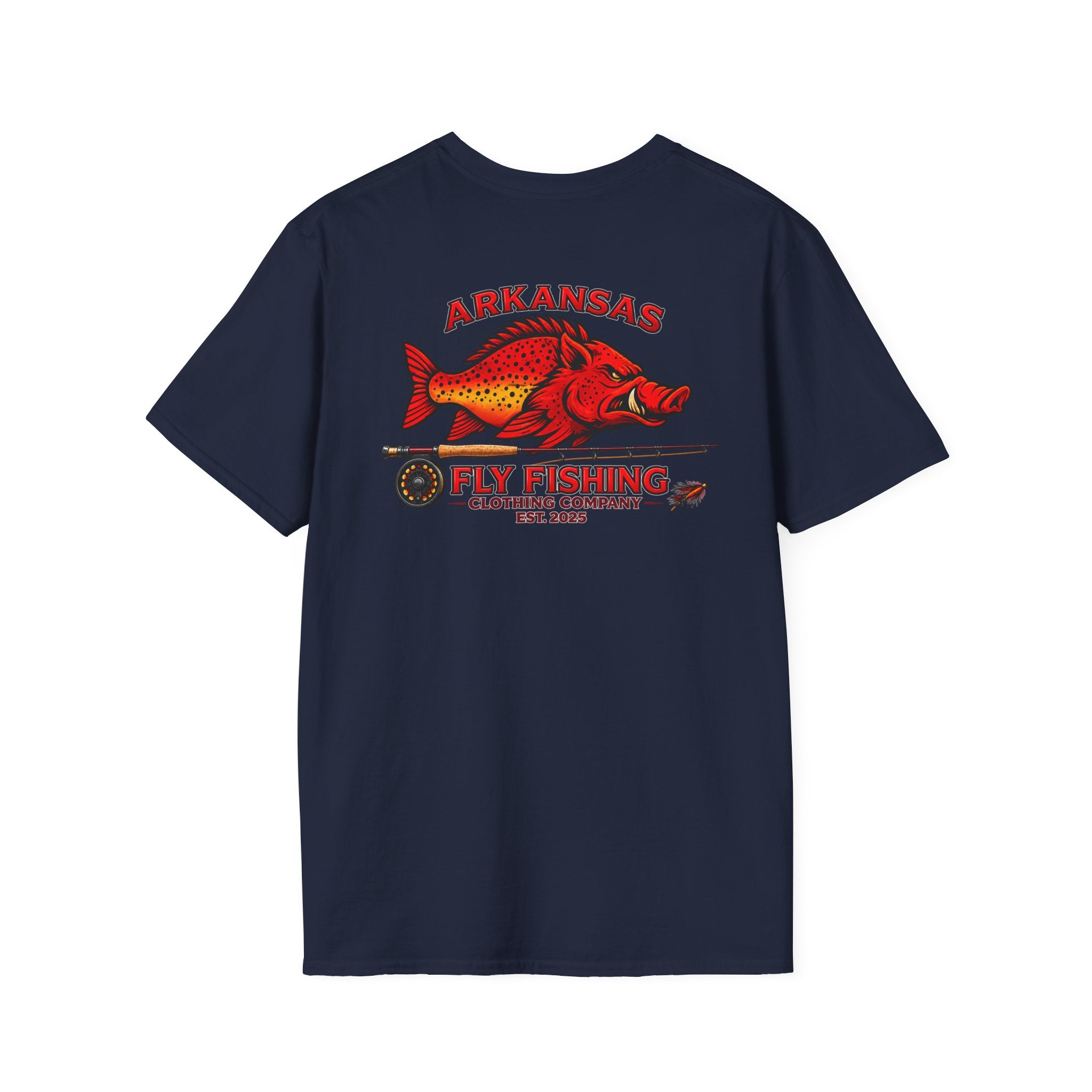 AFFCC Arkansas Fly Fishing Hog/Trout Logo T-Shirt