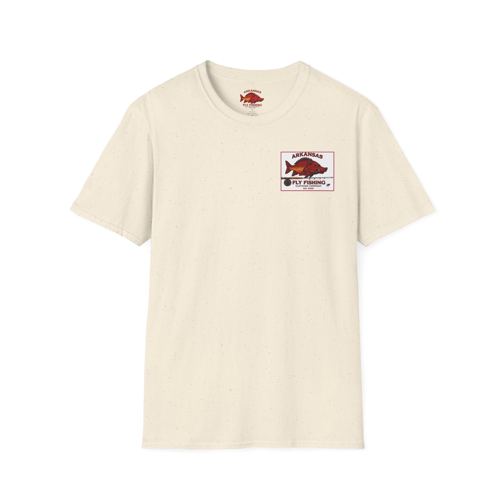 AFFCC Arkansas Fly Fishing Patch T-Shirt — Trout Logo Pocket Tee