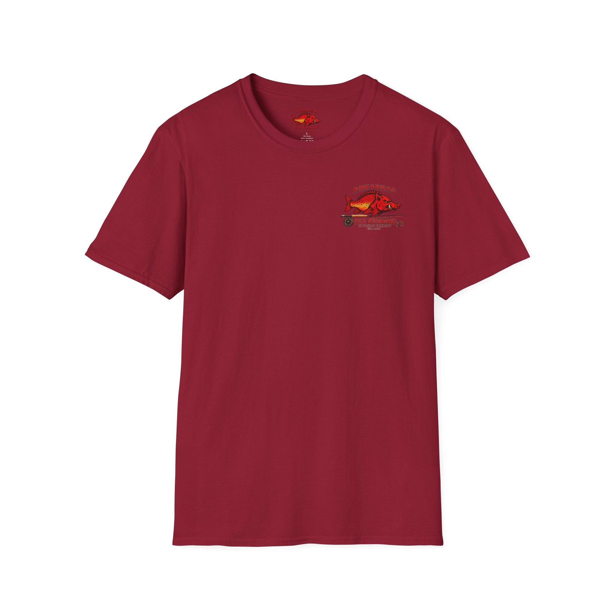 AFFCC Arkansas Fly Fishing Clothing Company Logo T-Shirt | Retro Sign Angler Shirt