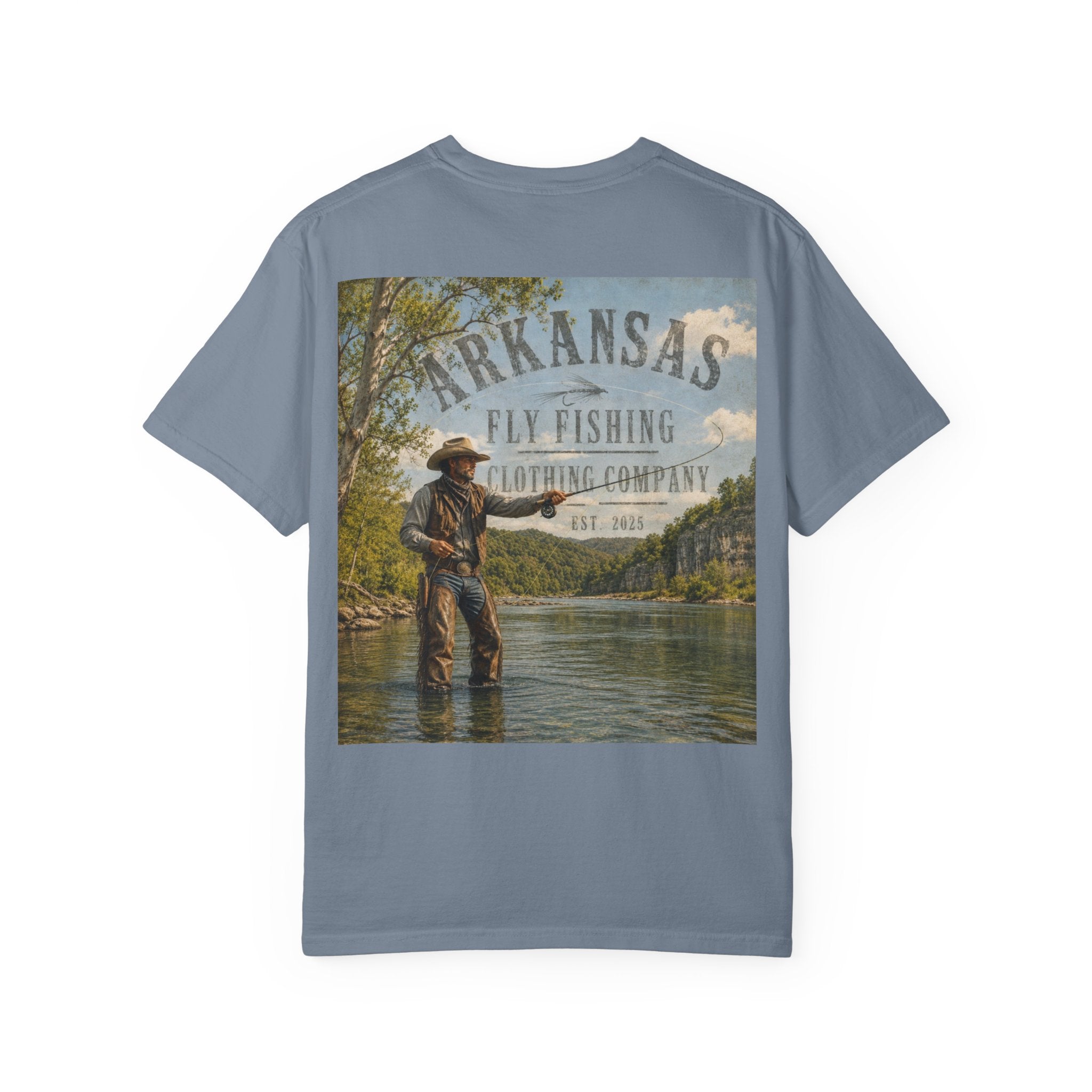 AFFCC Arkansas Fly Fishing T-Shirt — Cowboy Fly Fishing Graphic Tee