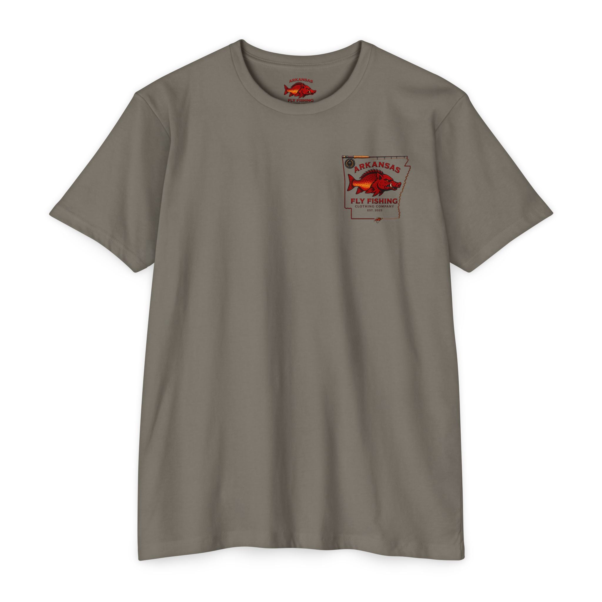 AFFCC Fly Fishing T‑Shirt — Vintage Net Artwork (AFCC, Est. 2025)