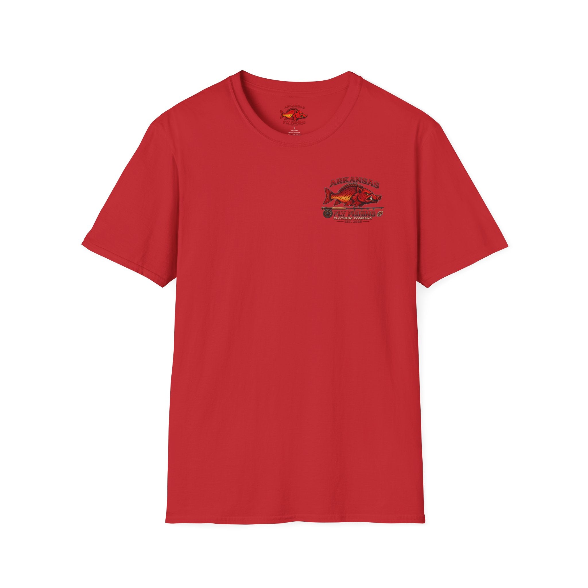AFFCC Hog/Trout With Fly Rod T-Shirt — Arkansas Fly Fishing Clothing Company Graphic Tee