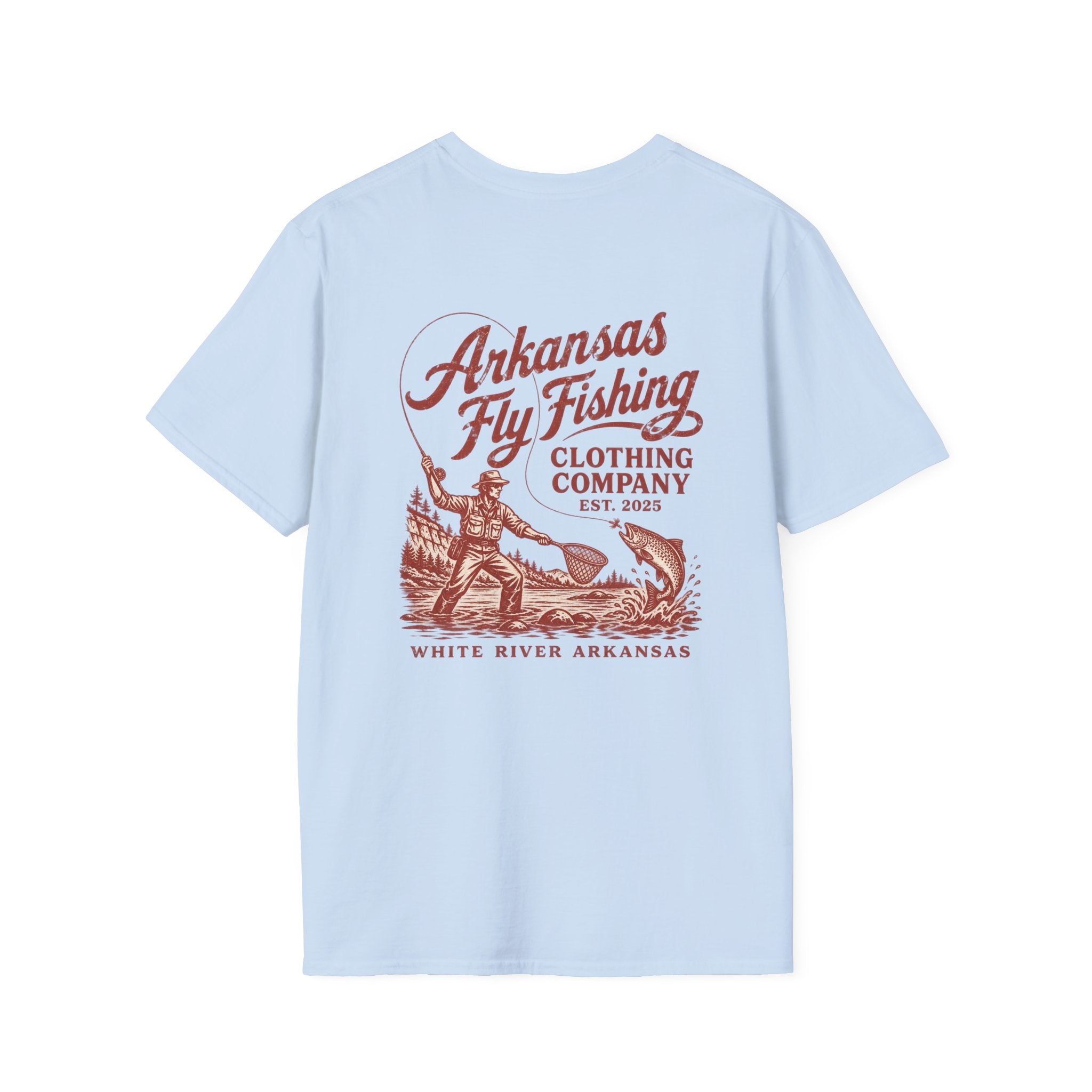 AFFCC Fly Fishing T-Shirt — Arkansas Hog/Trout Hybrid Graphic Tee