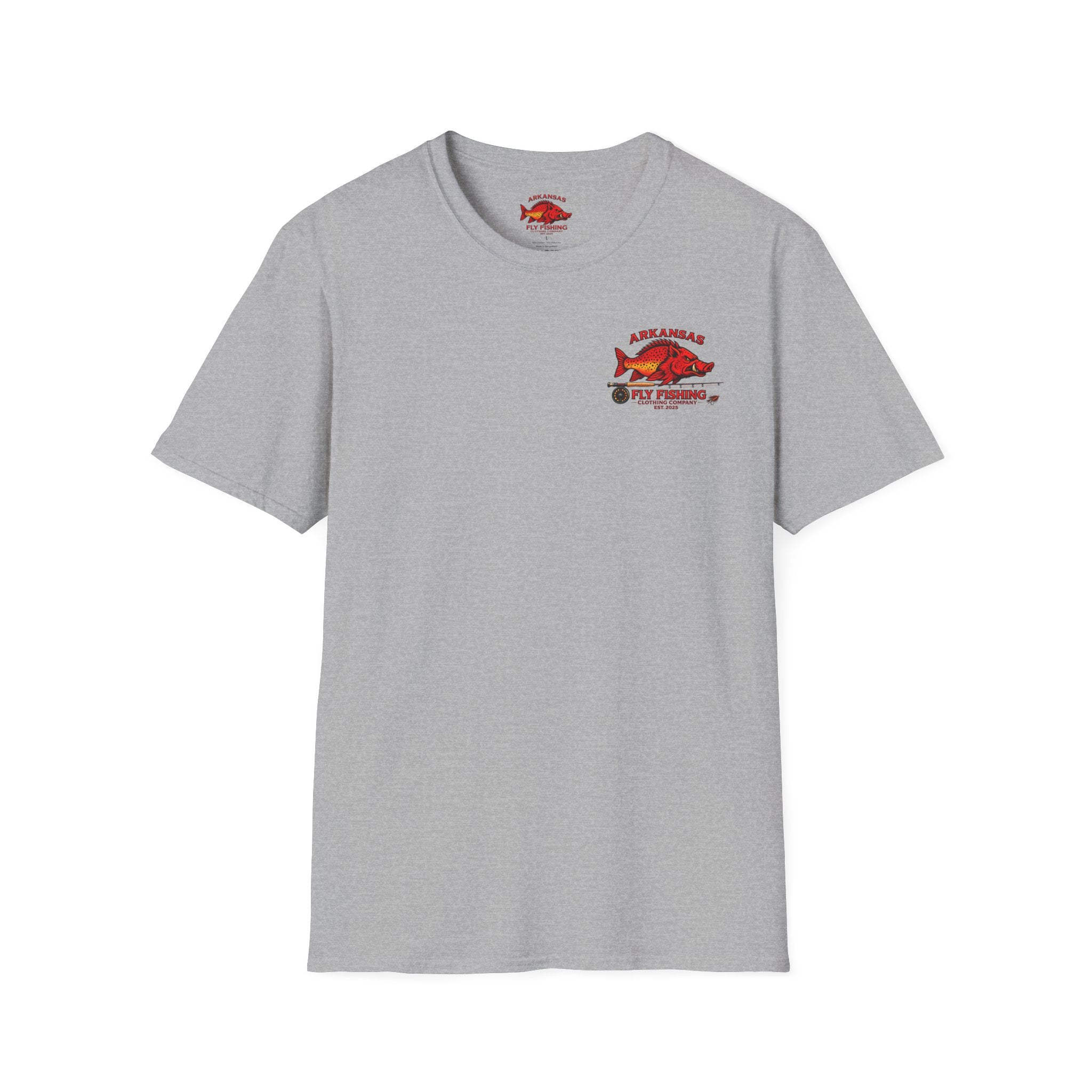 AFFCC Arkansas Fly Fishing Clothing Company Logo T-Shirt | Retro Sign Angler Shirt