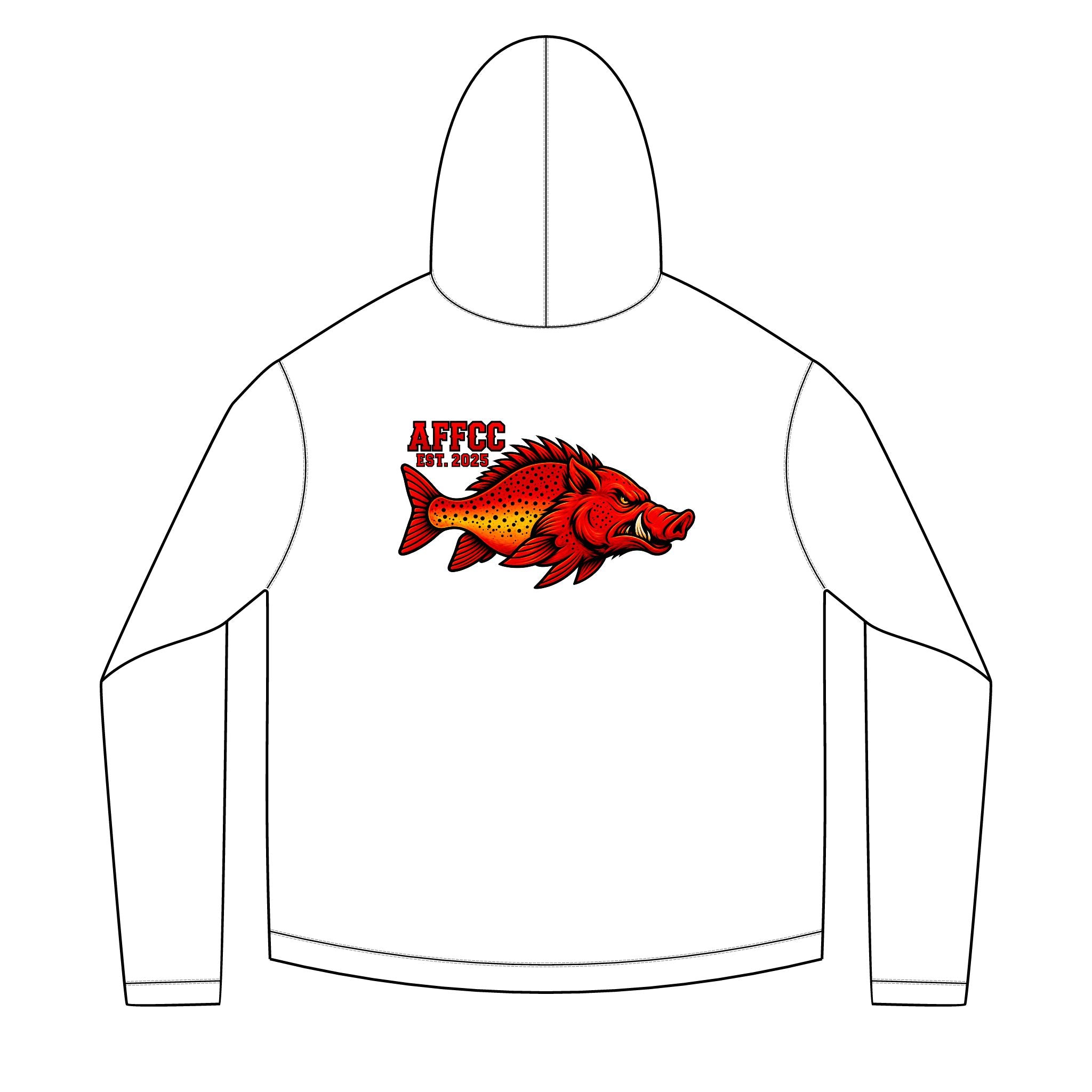 AFFCC Solar Hoodie — Hog/Trout Graphic Hoodie