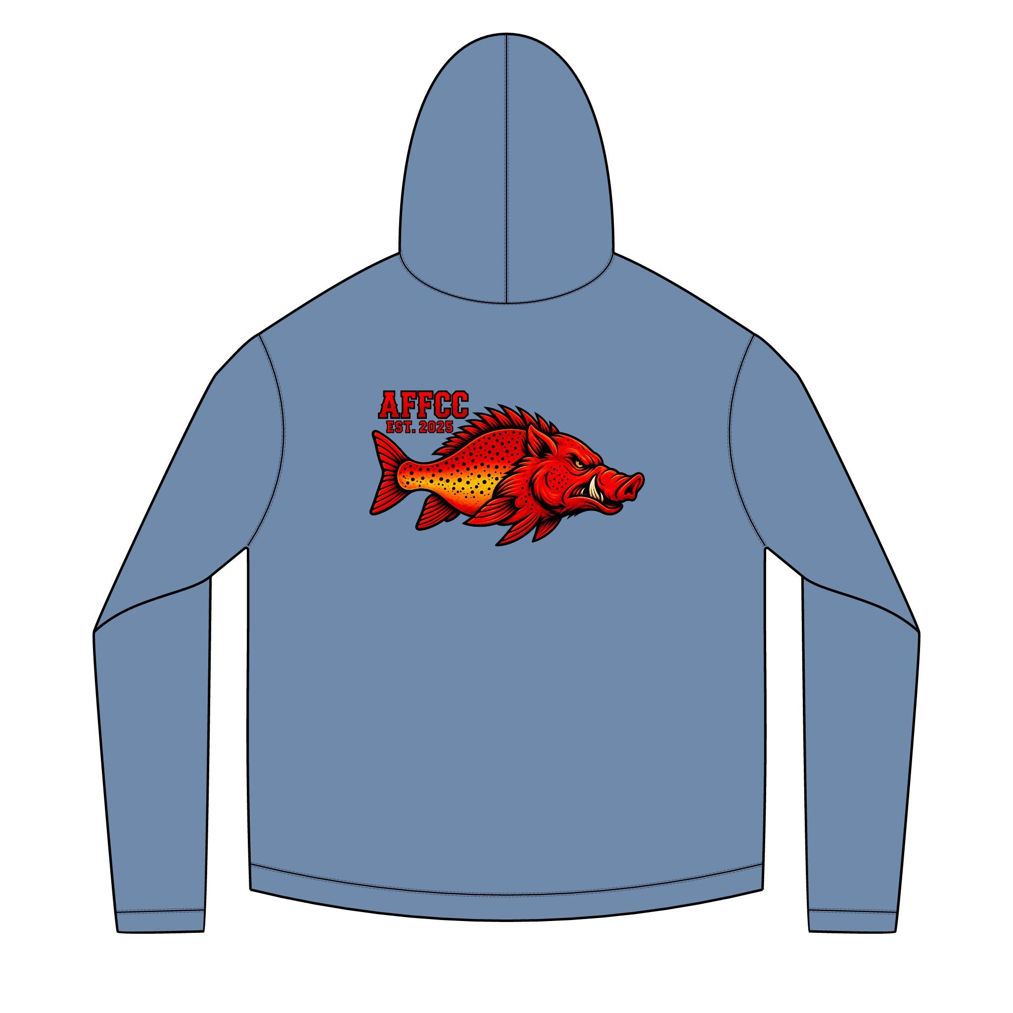AFFCC Solar Hoodie — Hog/Trout Graphic Hoodie