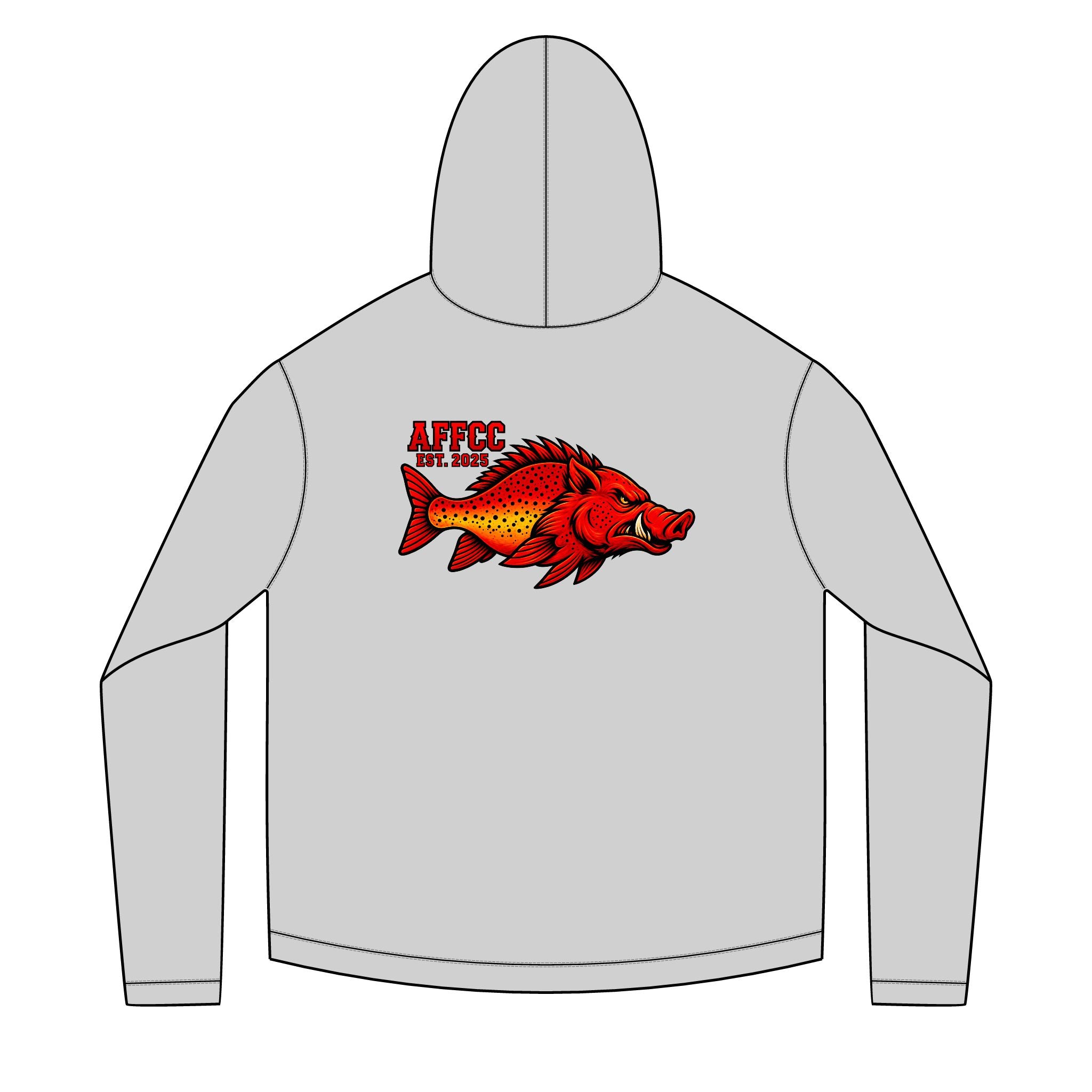 AFFCC Solar Hoodie — Hog/Trout Graphic Hoodie