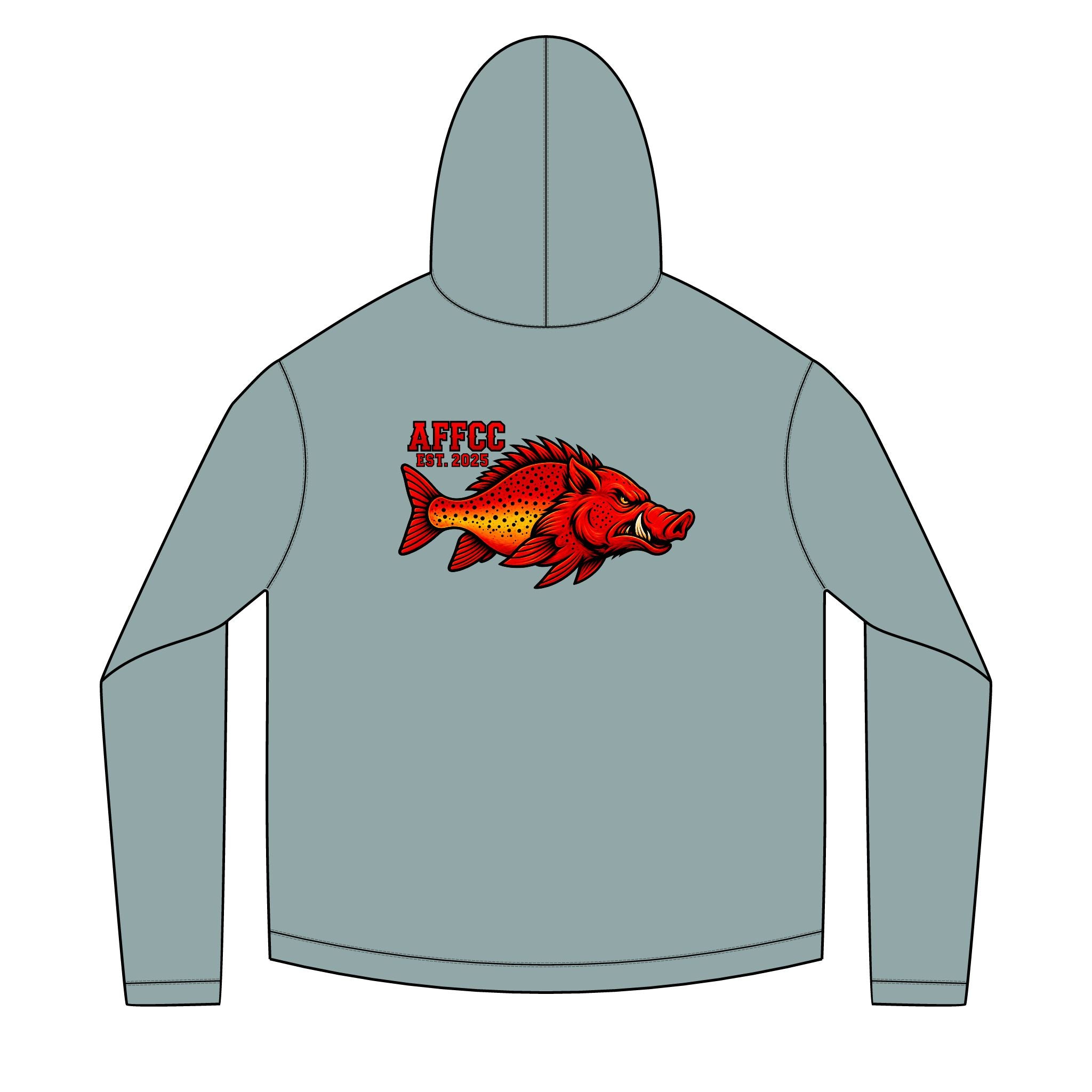 AFFCC Solar Hoodie — Hog/Trout Graphic Hoodie