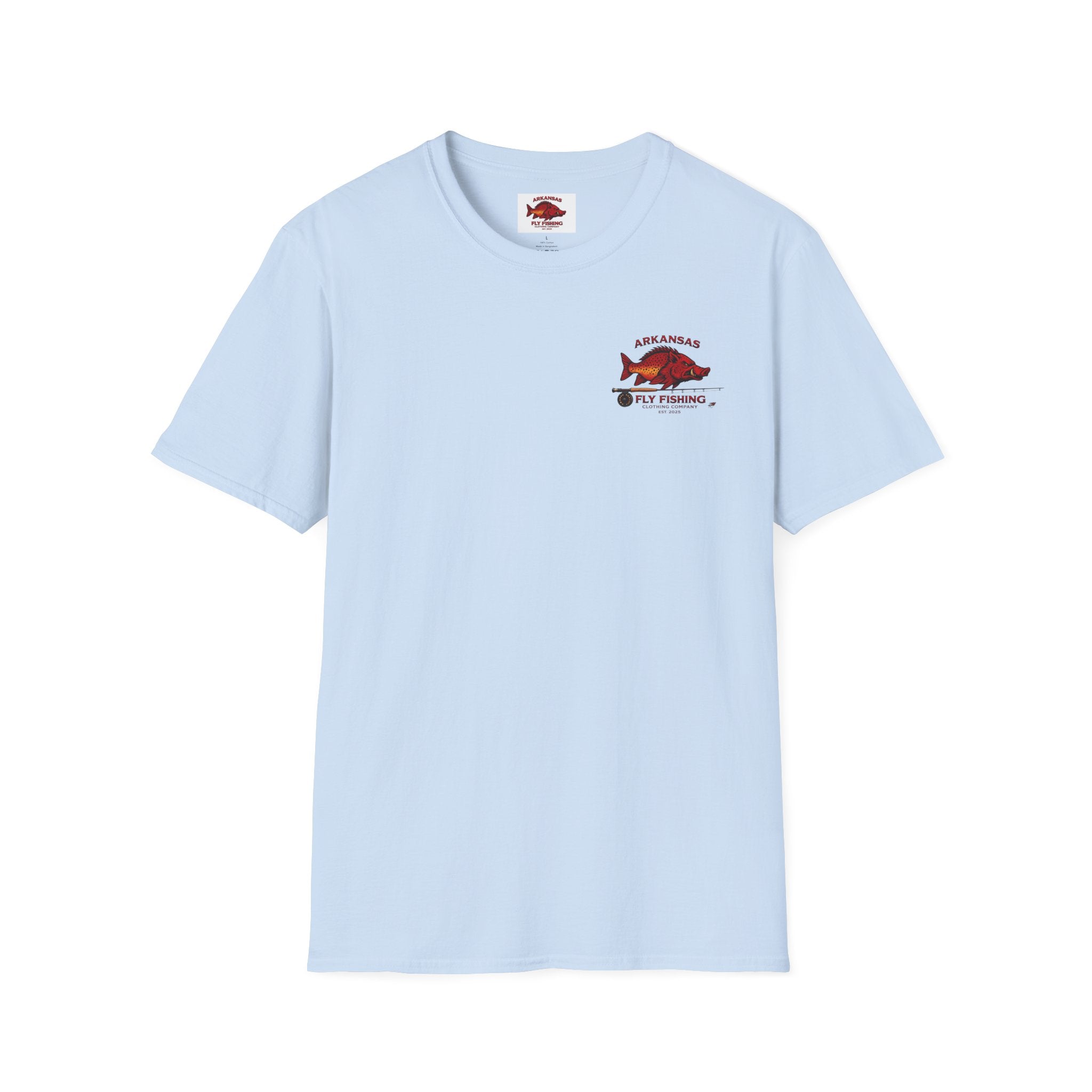 AFFCC Fly Fishing T-Shirt — Arkansas Hog/Trout Hybrid Graphic Tee