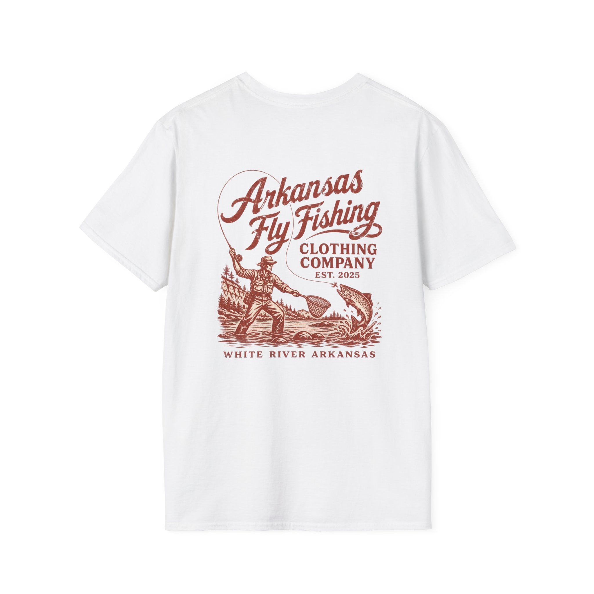 AFFCC Fly Fishing T-Shirt — Arkansas Hog/Trout Hybrid Graphic Tee