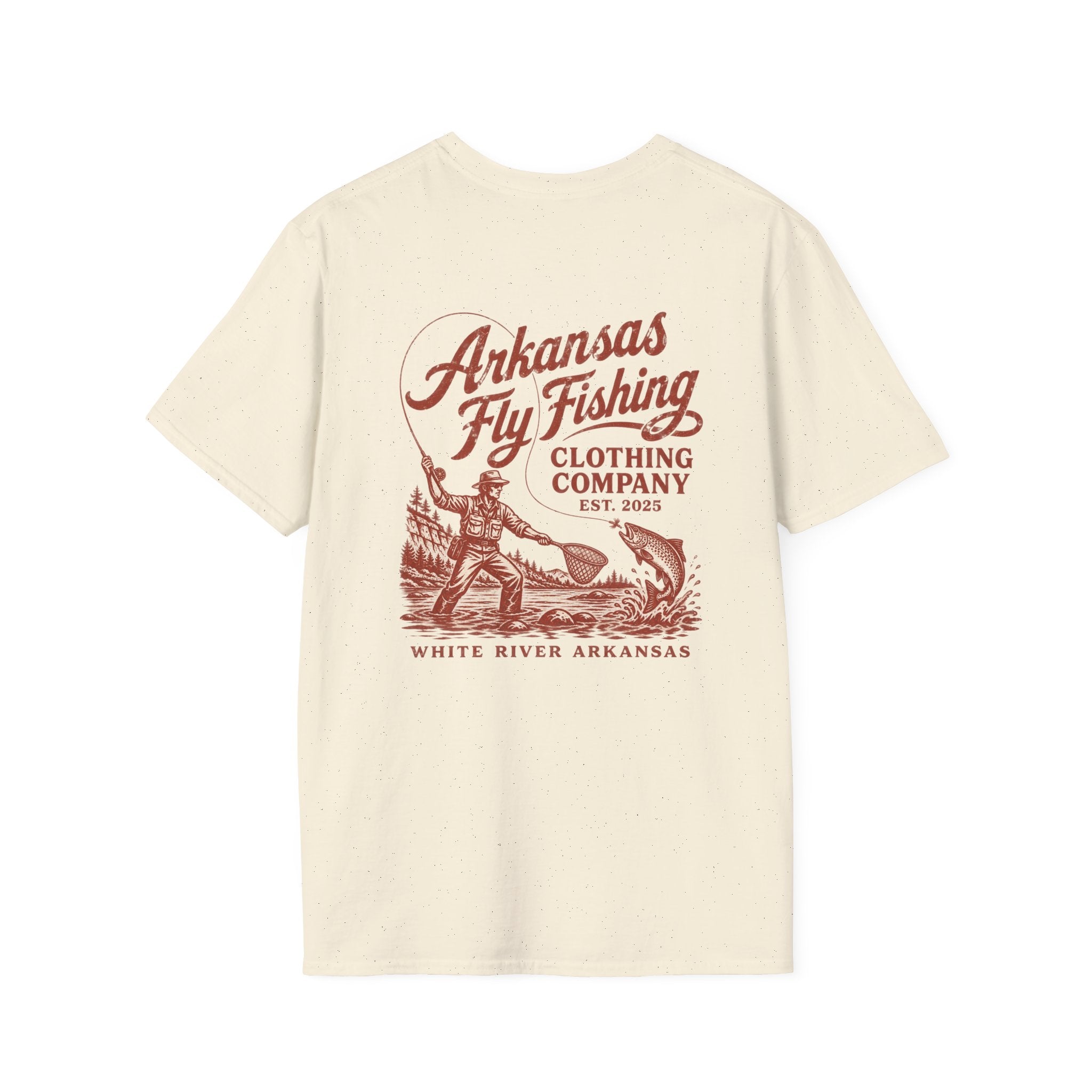 AFFCC Fly Fishing T-Shirt — Arkansas Hog/Trout Hybrid Graphic Tee