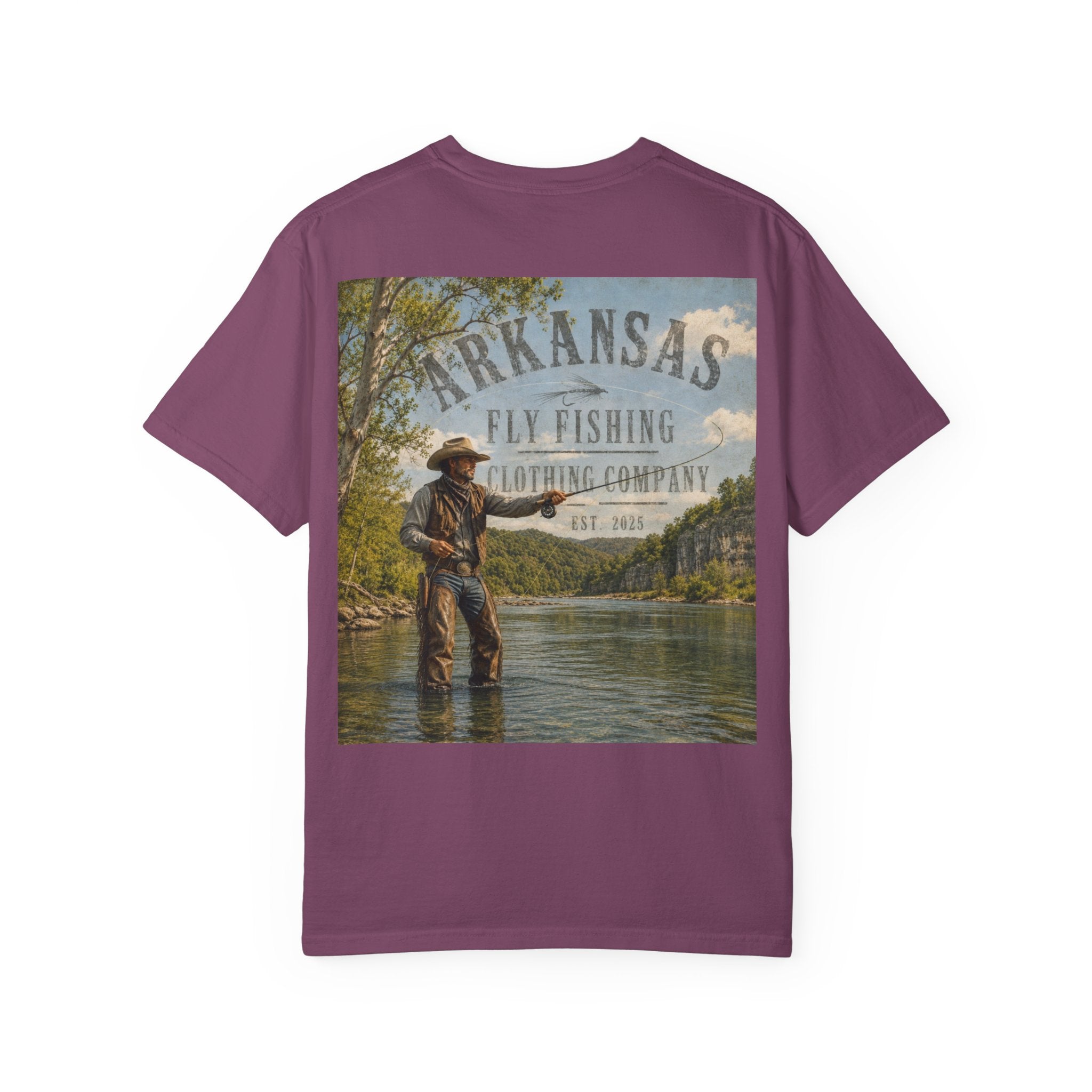 AFFCC Arkansas Fly Fishing T-Shirt — Cowboy Fly Fishing Graphic Tee